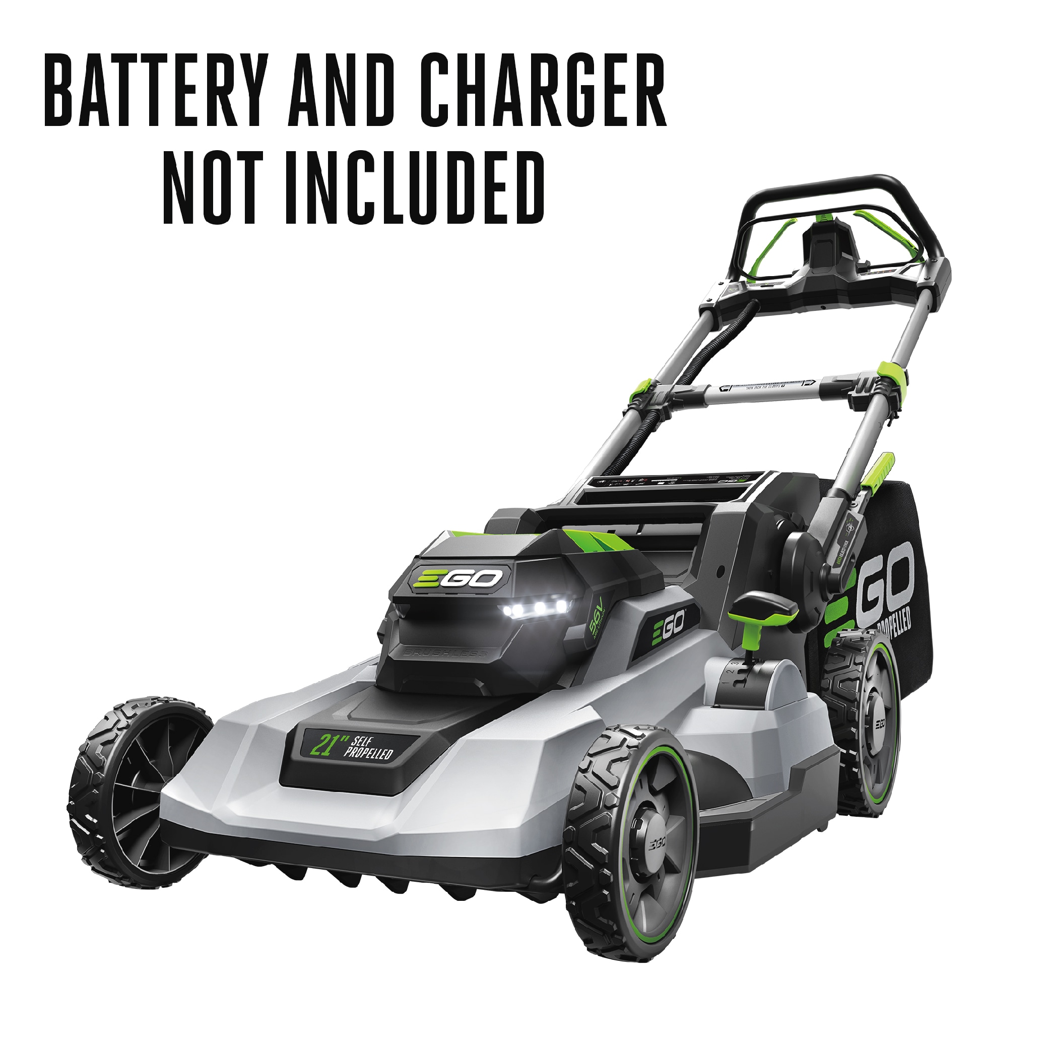 EGO POWER+ 56-volt 20-in Cordless Self-propelled Lawn Mower (Battery and  Charger Not Included) in the Cordless Electric Push Lawn Mowers department  at