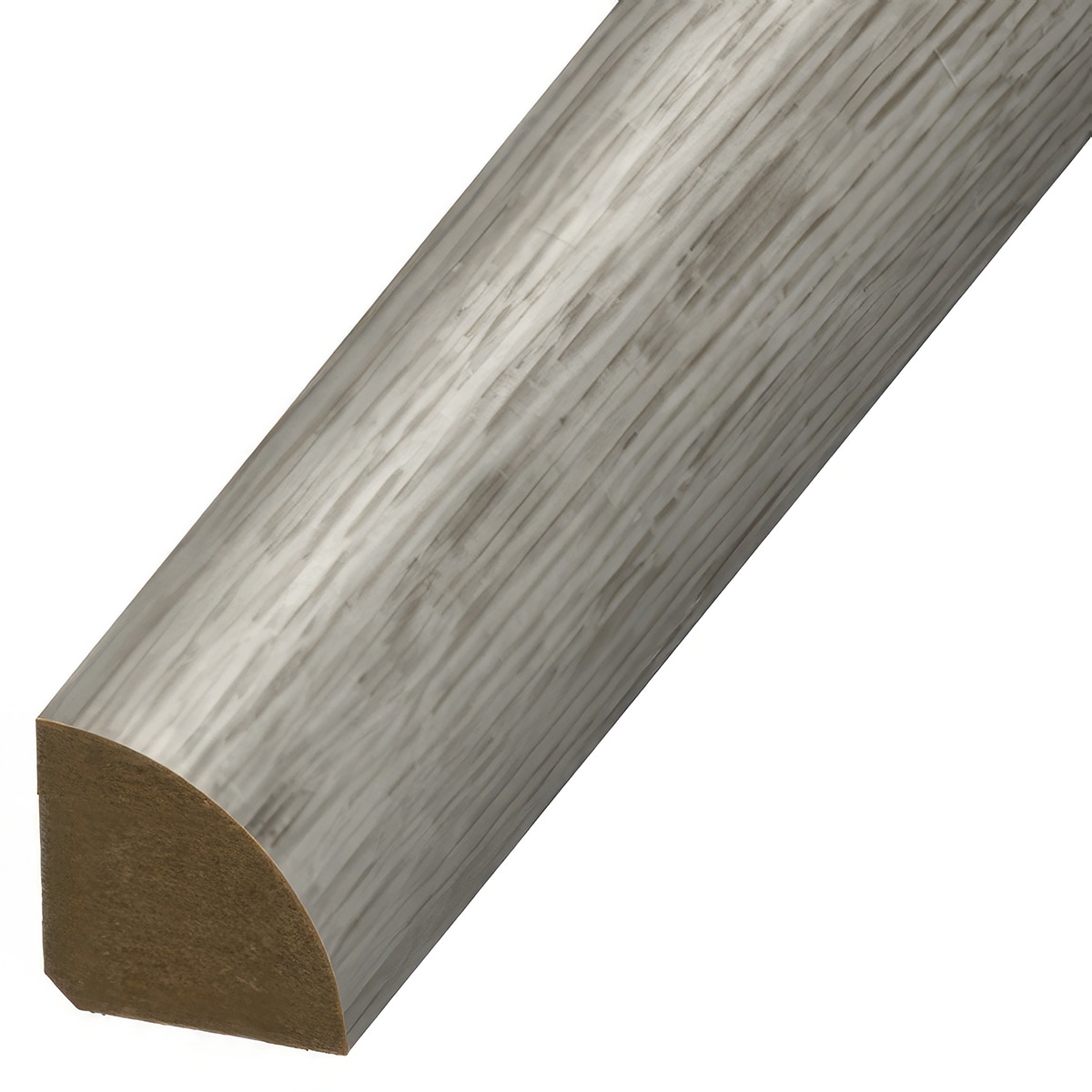 Versatrim MRQR-113510 Jazz DecoCore Lucida-Jazz DecoCore-Soft Gray 0.75-in T x 0.75-in W x 94-in L Laminate wood Quarter round
