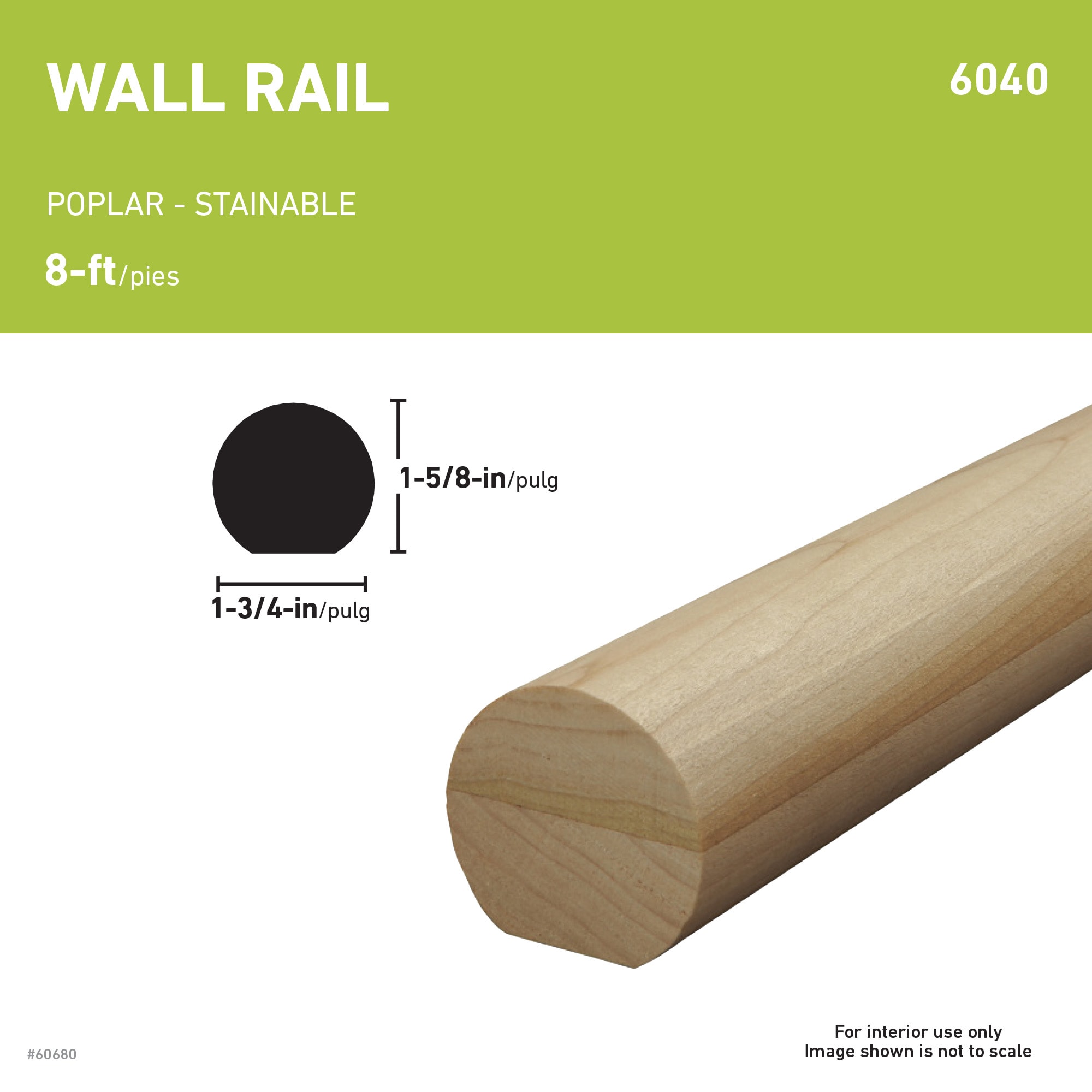 L.J. Smith Stair Systems 6040 8ETPOP Interior-Stairpart-Railing - View #2