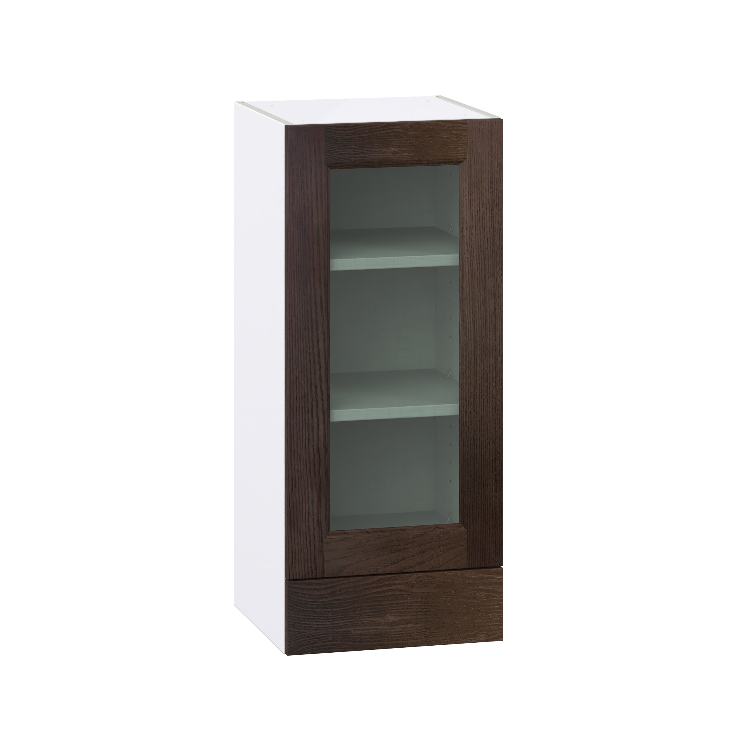 Hugo&Borg Montclaire 15-in W x 35-in H x 14-in D Wood 2-Drawers Wall Fully Assembled Cabinet (Recessed Panel Shaker Style)