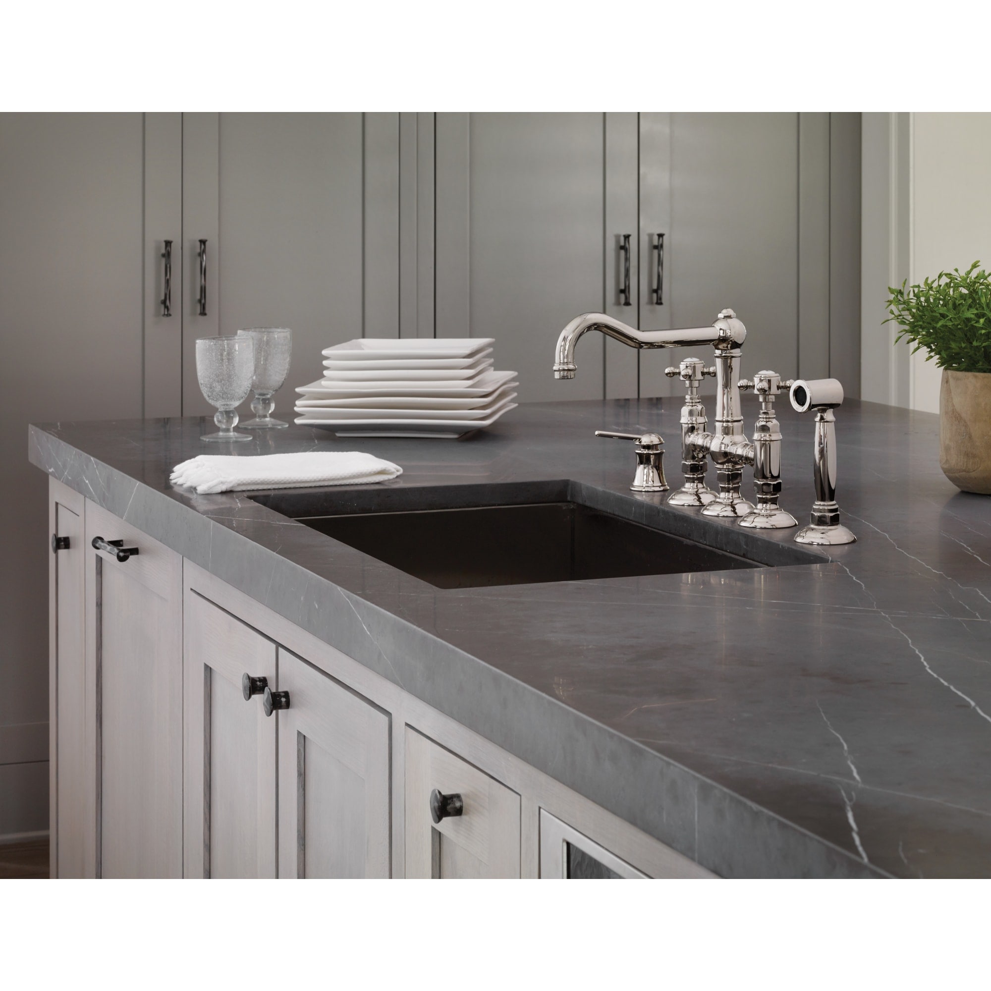 Rohl LS950CSTN Soap-Lotion-Dispensers - View #2