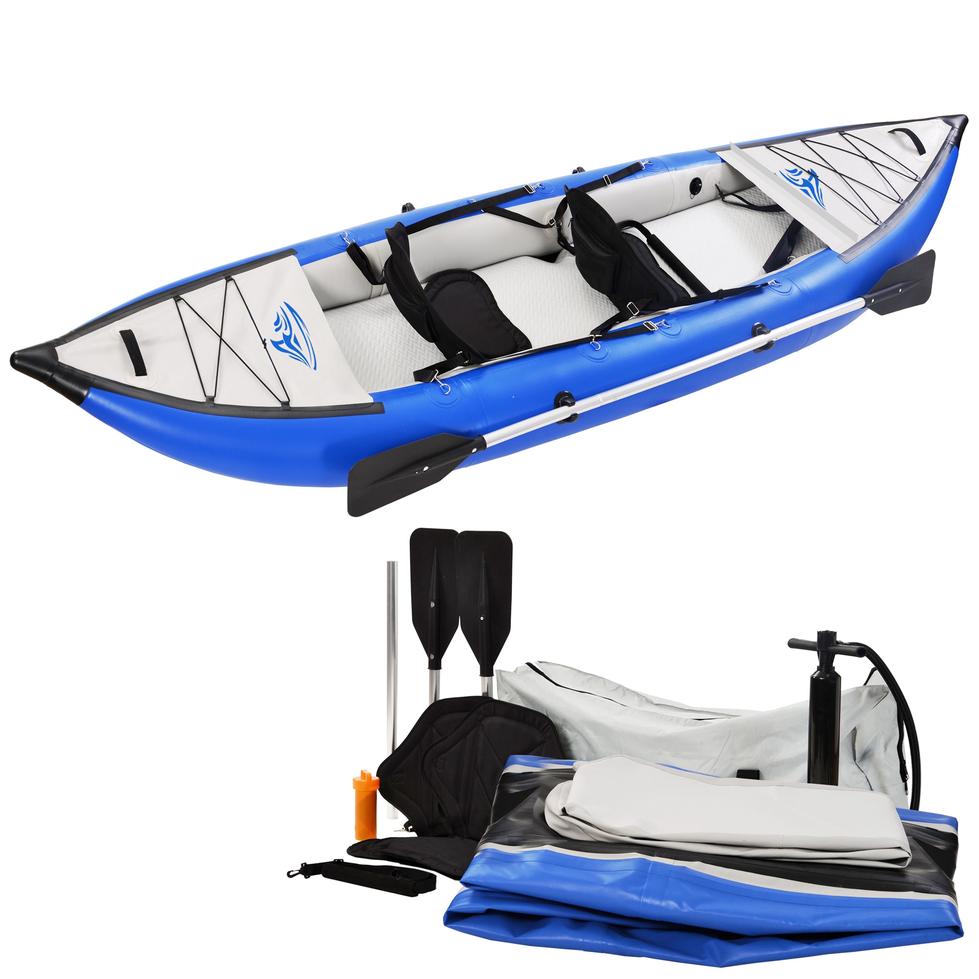 LIFETIME PRODUCTS Sport Fisher Sit-on-top 2 Person 10-ft Plastic Kayak in  the Kayaks department at