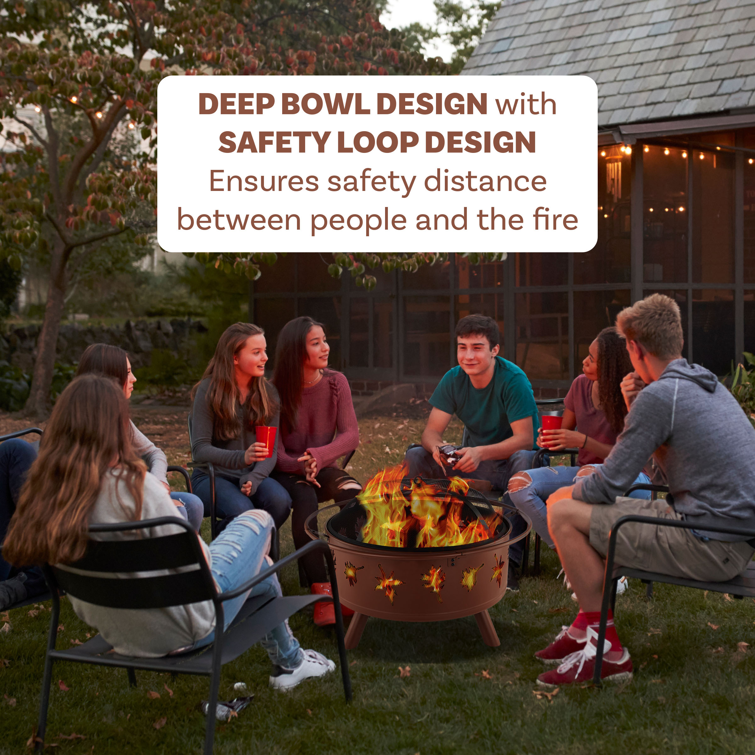 Nature Spring 405612DOP Outdoor-Woodburning-Firepits - View #2