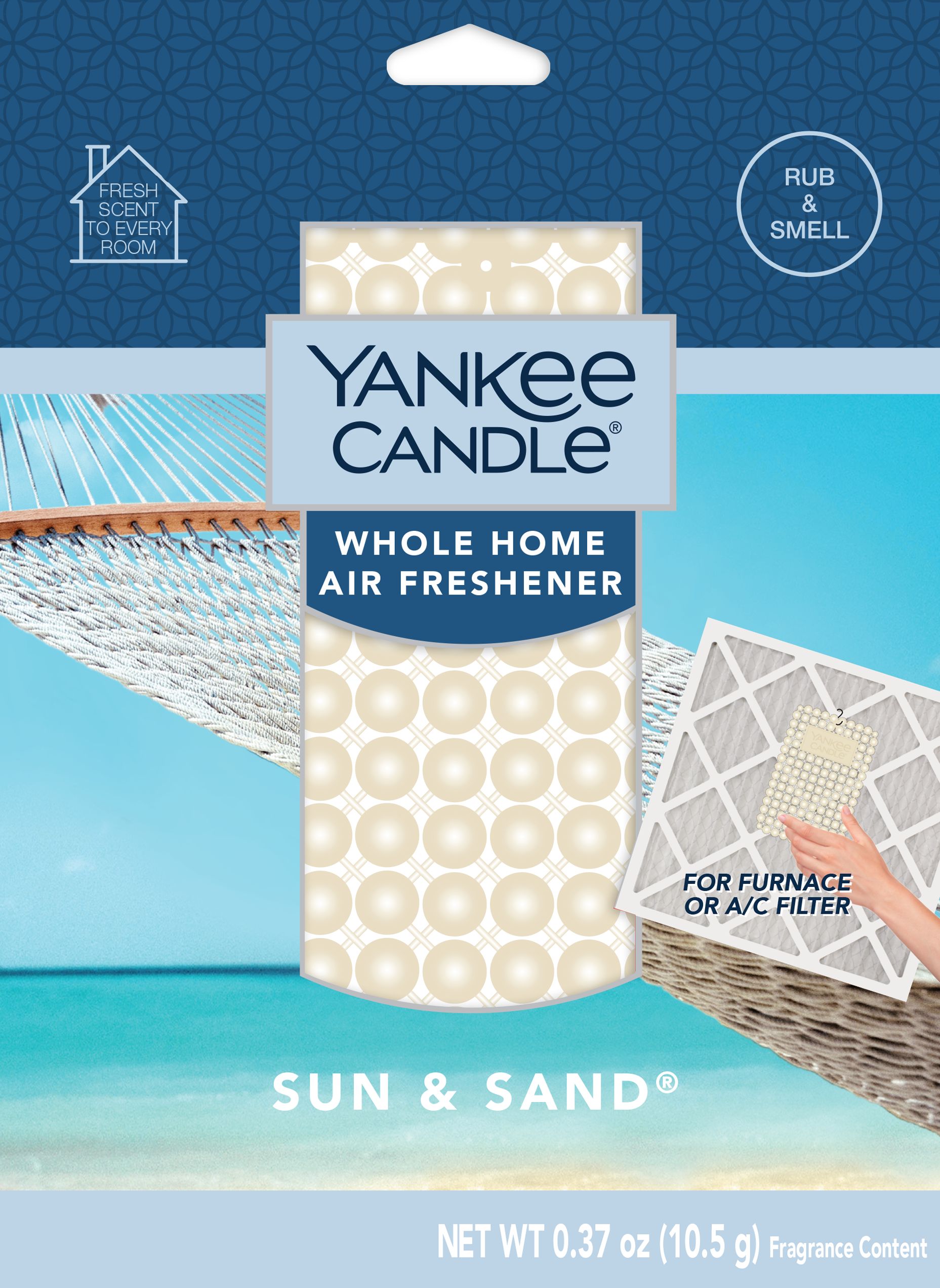 Yankee Candle Whole Home- Sun and Sand Air Filter Freshener in the Air  Filter Accessories department at
