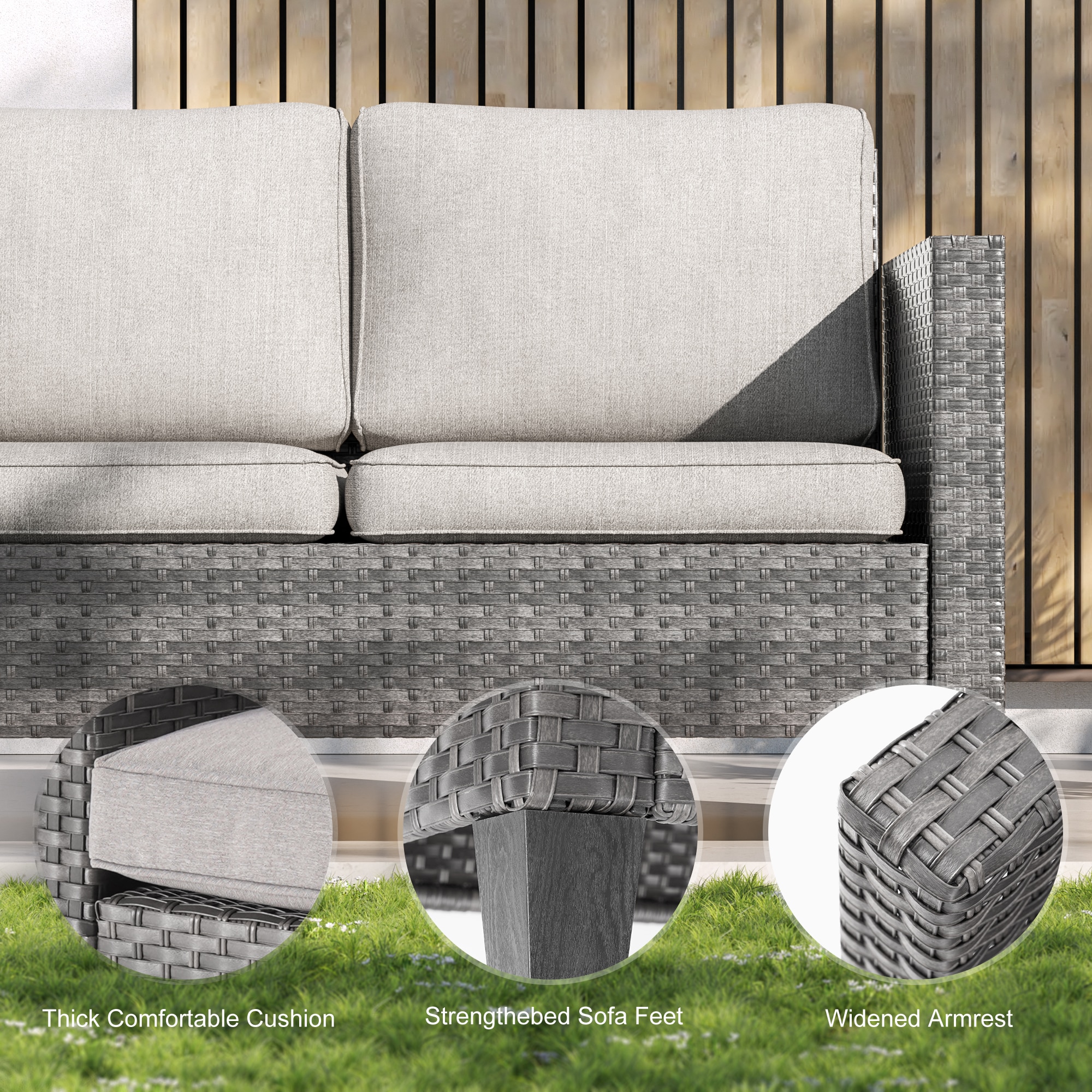 Sonkuki SD-PS-115HLY-S3T3 Patio-Conversation-Sets - View #5
