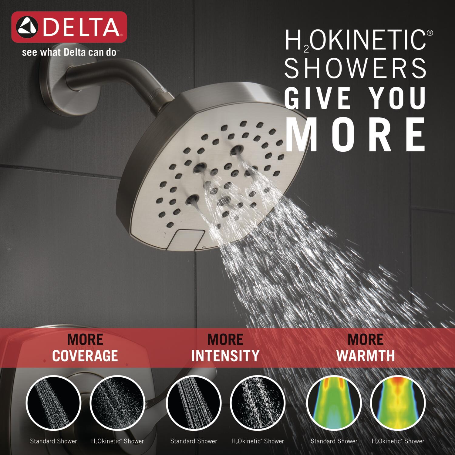 Delta T14276-SS Tub-Shower-Faucets - View #5