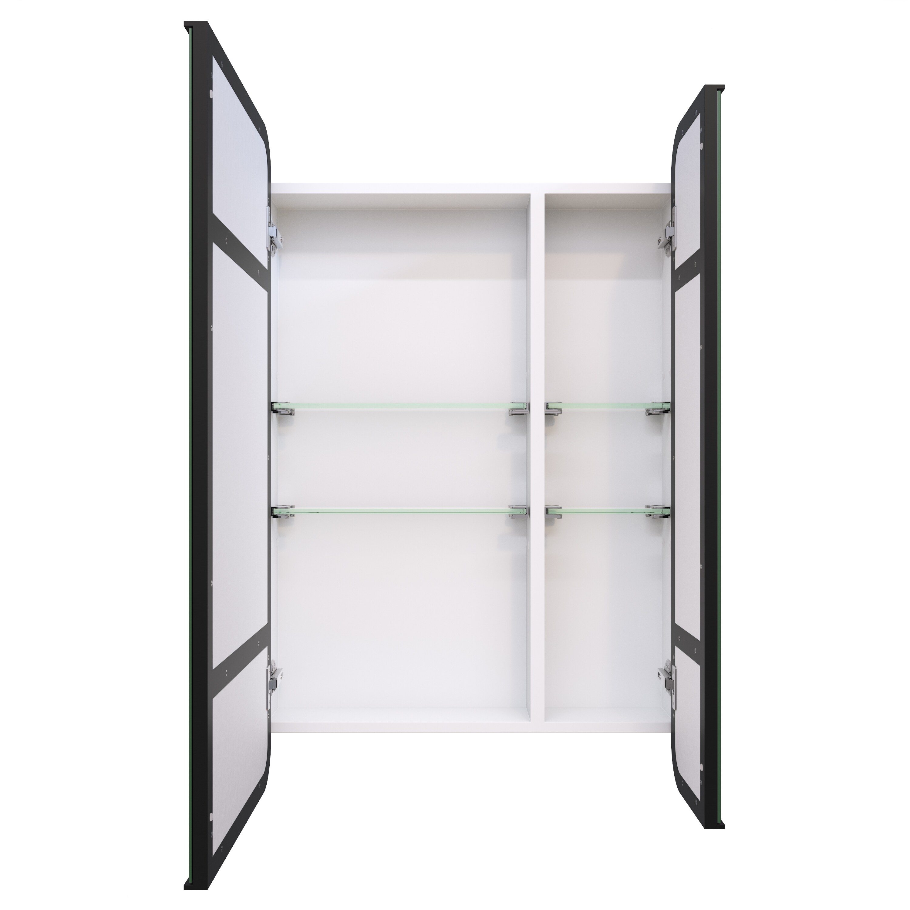 Glass Warehouse SC2-SQ-24X36-B Bathroom-Medicine-Cabinets - View #9