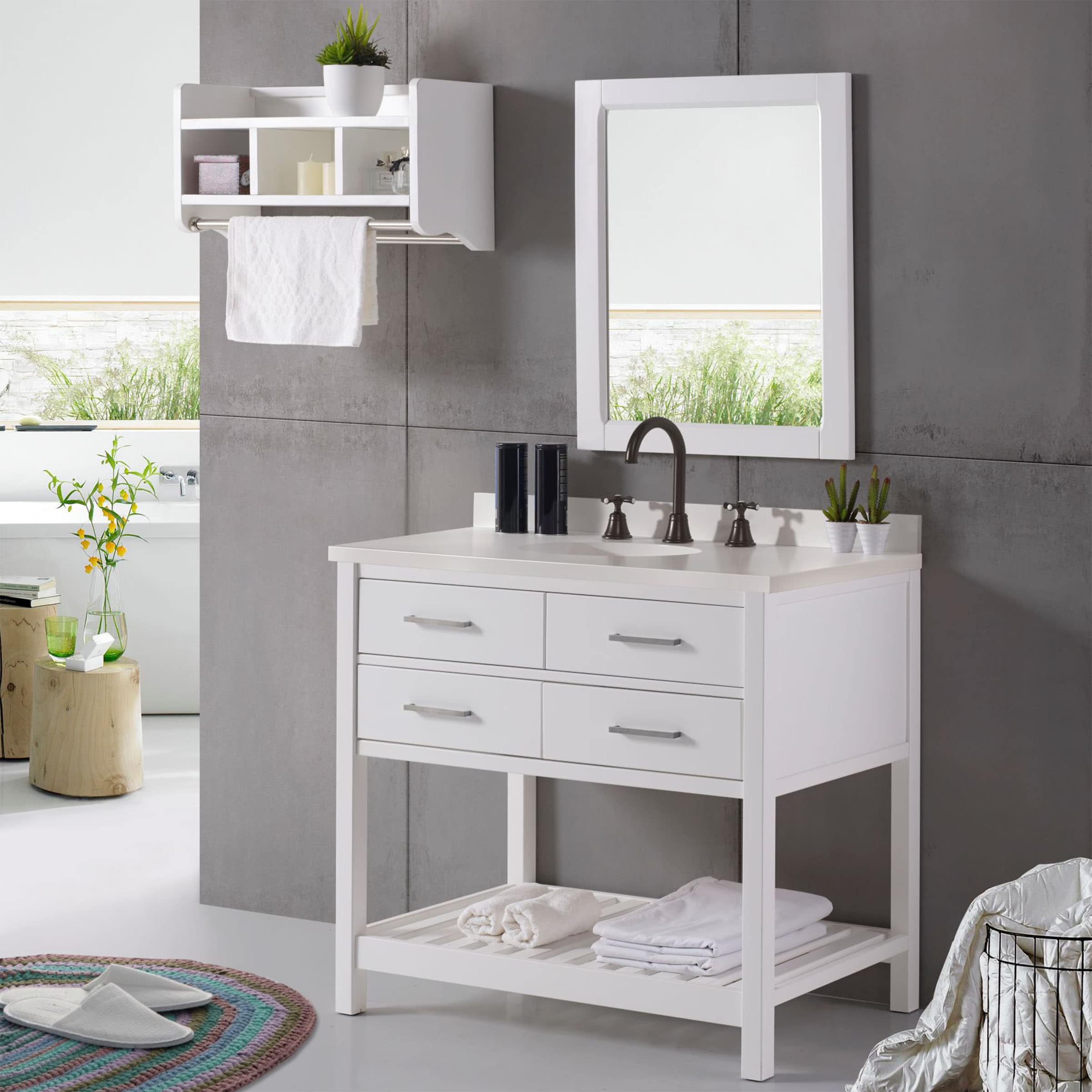 Alaterre Furniture AVAN36WHCC vanities - View #9