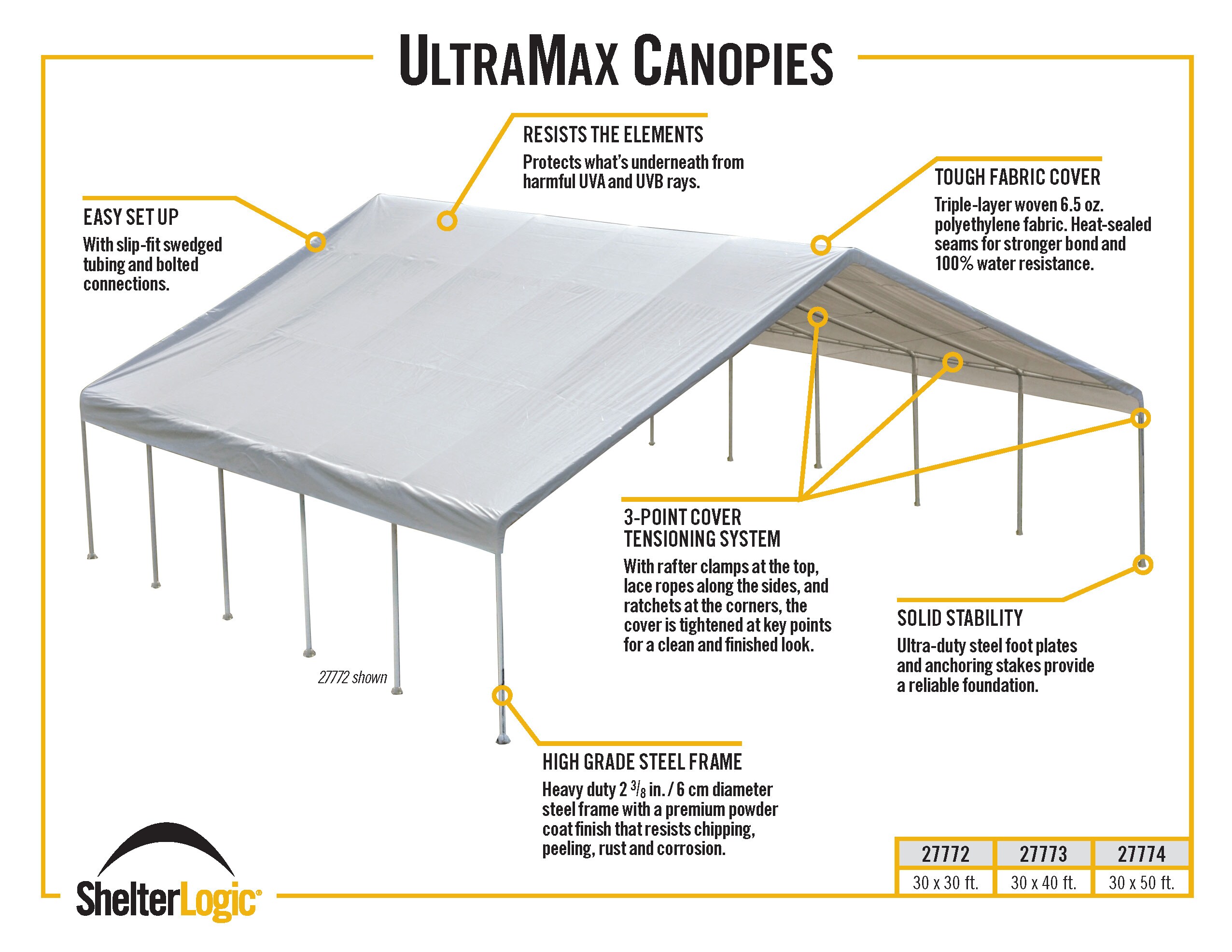 ShelterLogic 27772 Carport-Covers - View #9