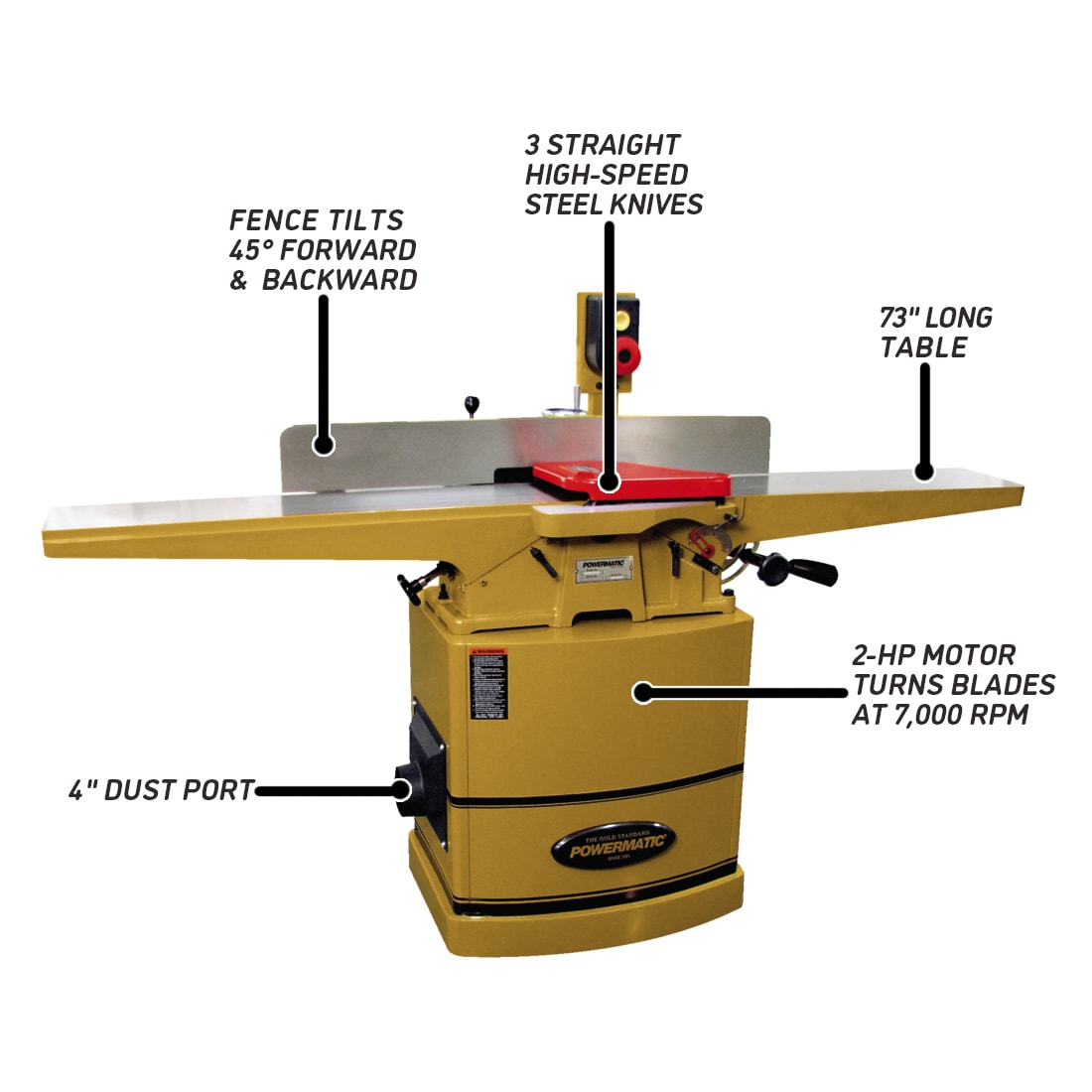 Powermatic PM9-1610084K Bench-Jointers - View #6
