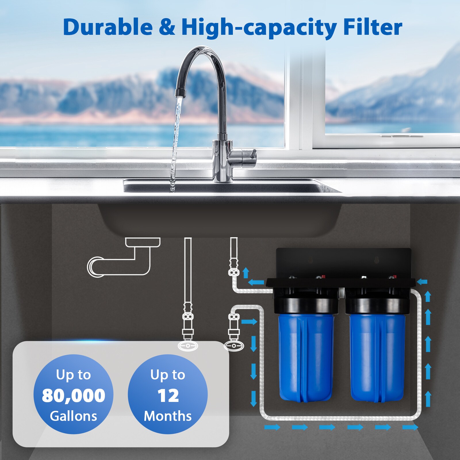 iSpring US21B-CPB Under-Sink-Filtration-Systems - View #5
