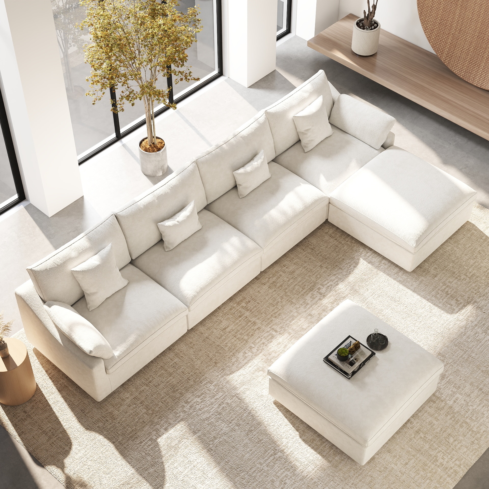 BuotiqHom DH-S4+2-140WE Sofas-Loveseats - View #2