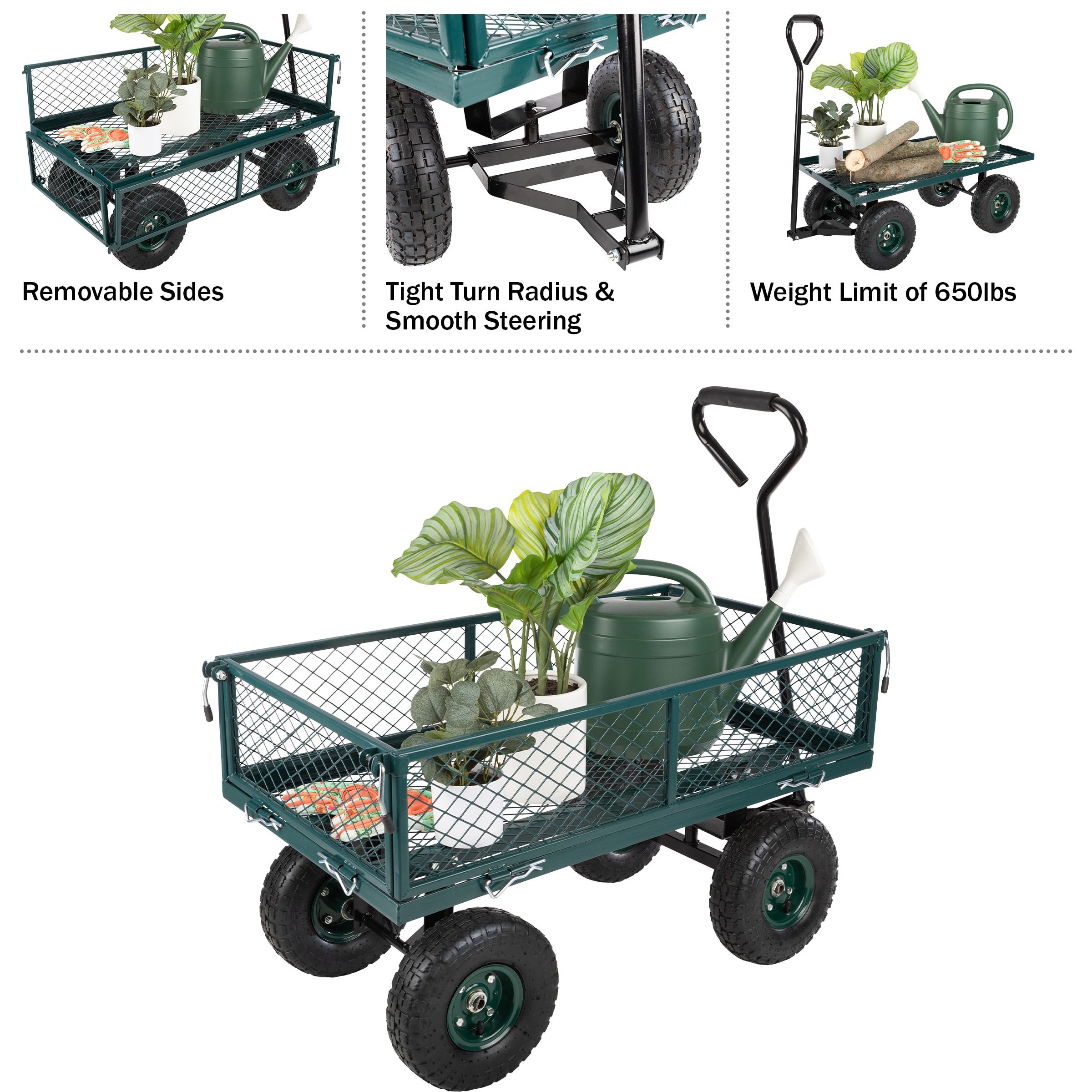 Pure Garden 50-LG1405 Yard-Carts - View #4