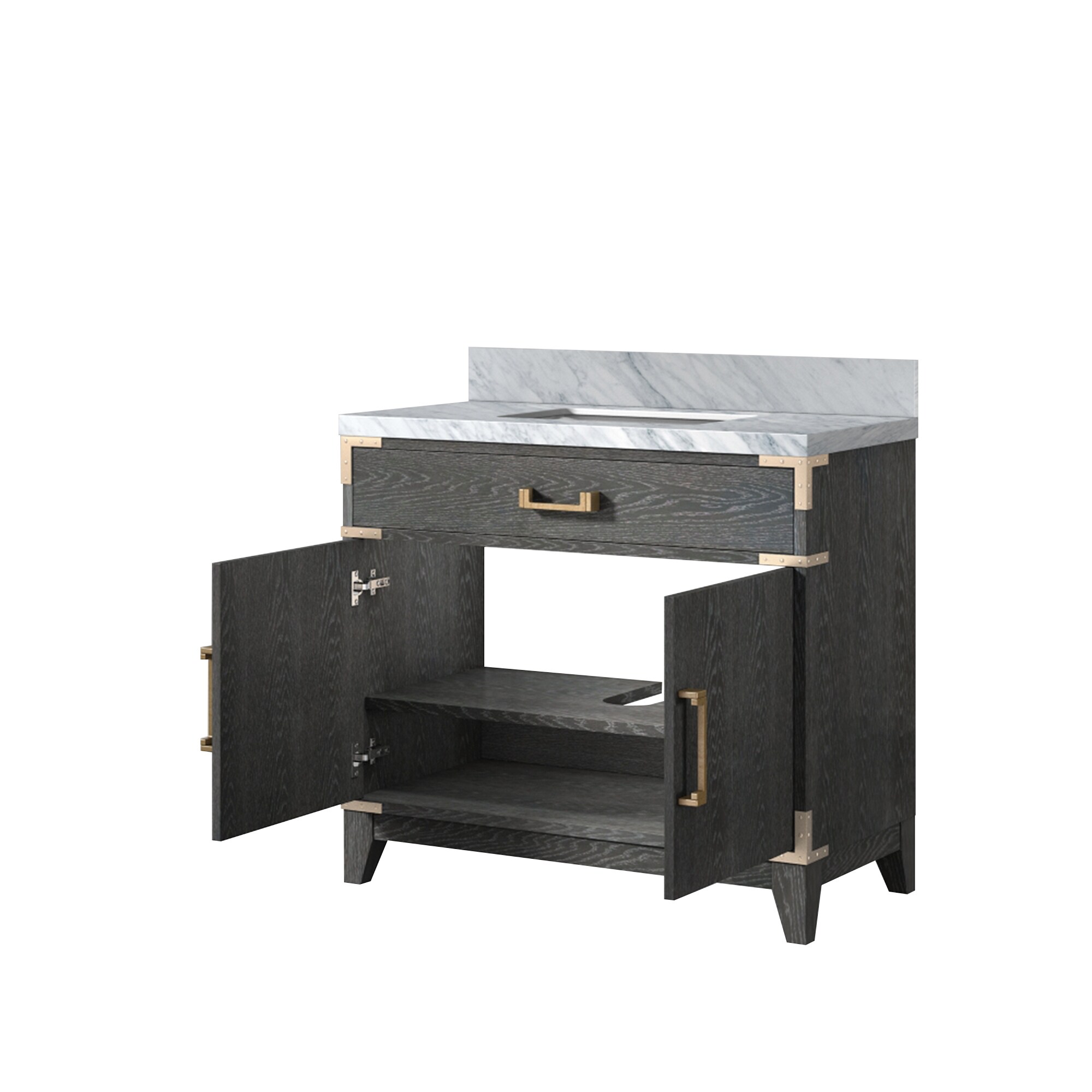 Lexora LVW36SJ100 Bath-Vanity-Combo - View #3