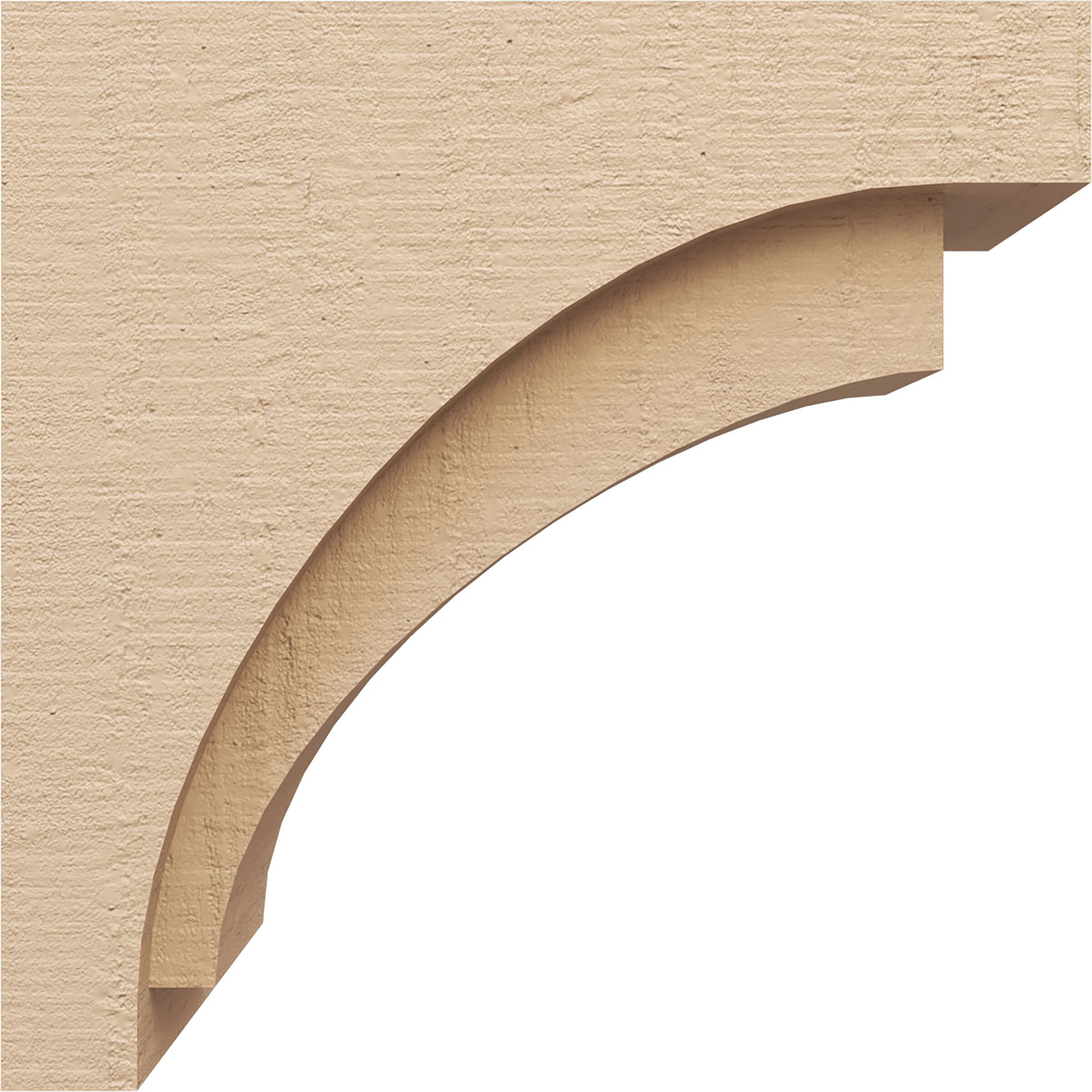 Ekena Millwork CORU08X16X16RIVRCPR corbels - View #3