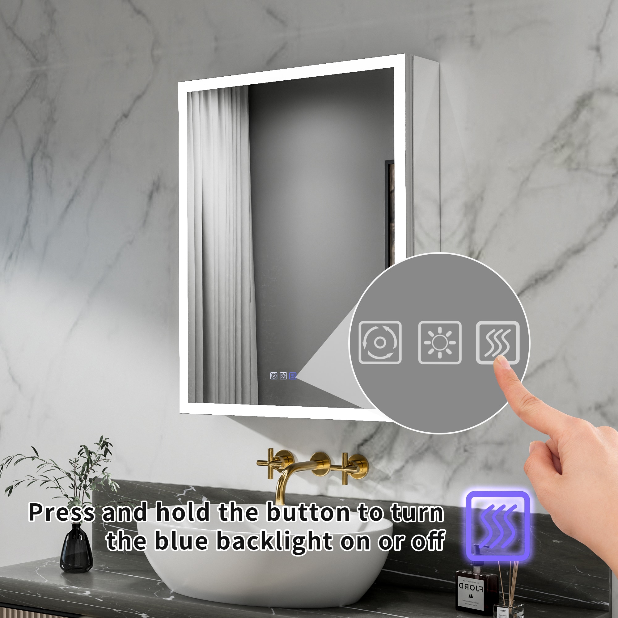 ES-DIY EYJPMC2430V20R Bathroom-Medicine-Cabinets - View #9