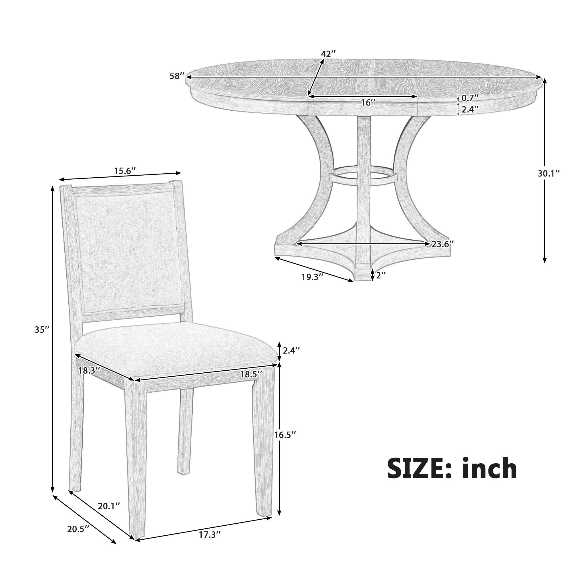 GZMR GZ-N717Q456 Dining-Sets - View #7