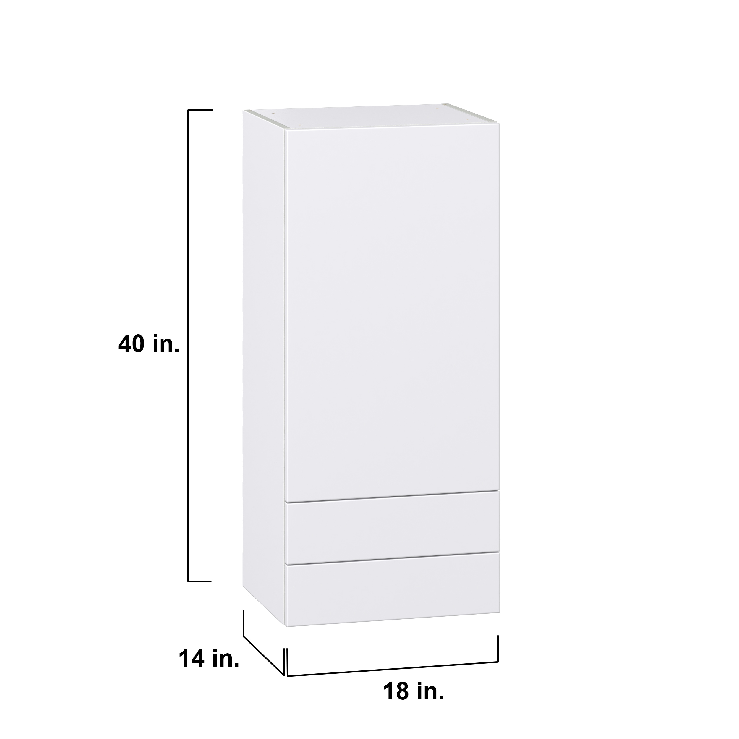 Hugo&Borg DSW1840B(L/R)-LA Cabinets-Kitchen - View #4