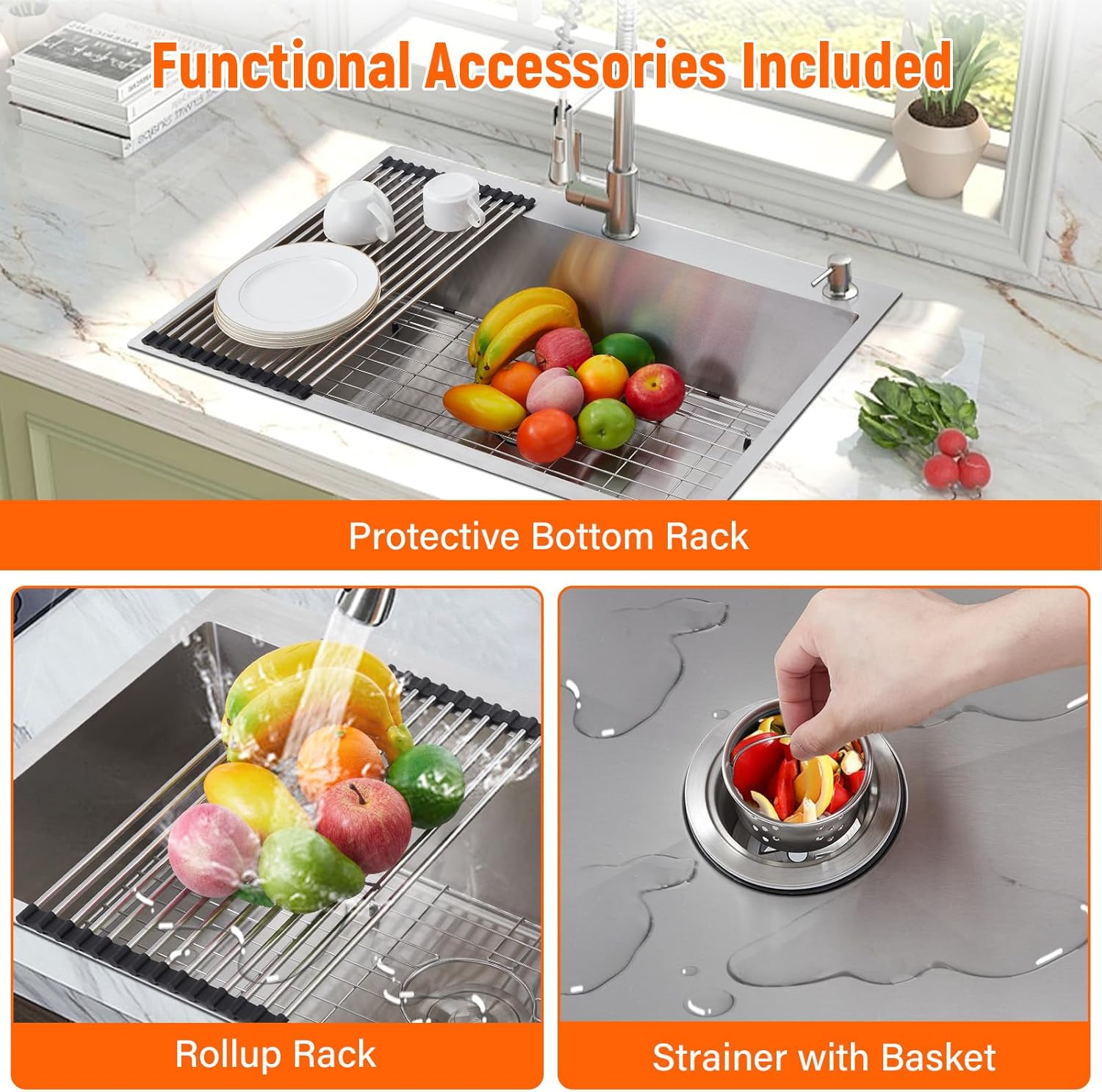 Qeetex LHF-SC-QPVP09005 Laundry-Tubs-Utility-Sinks - View #7