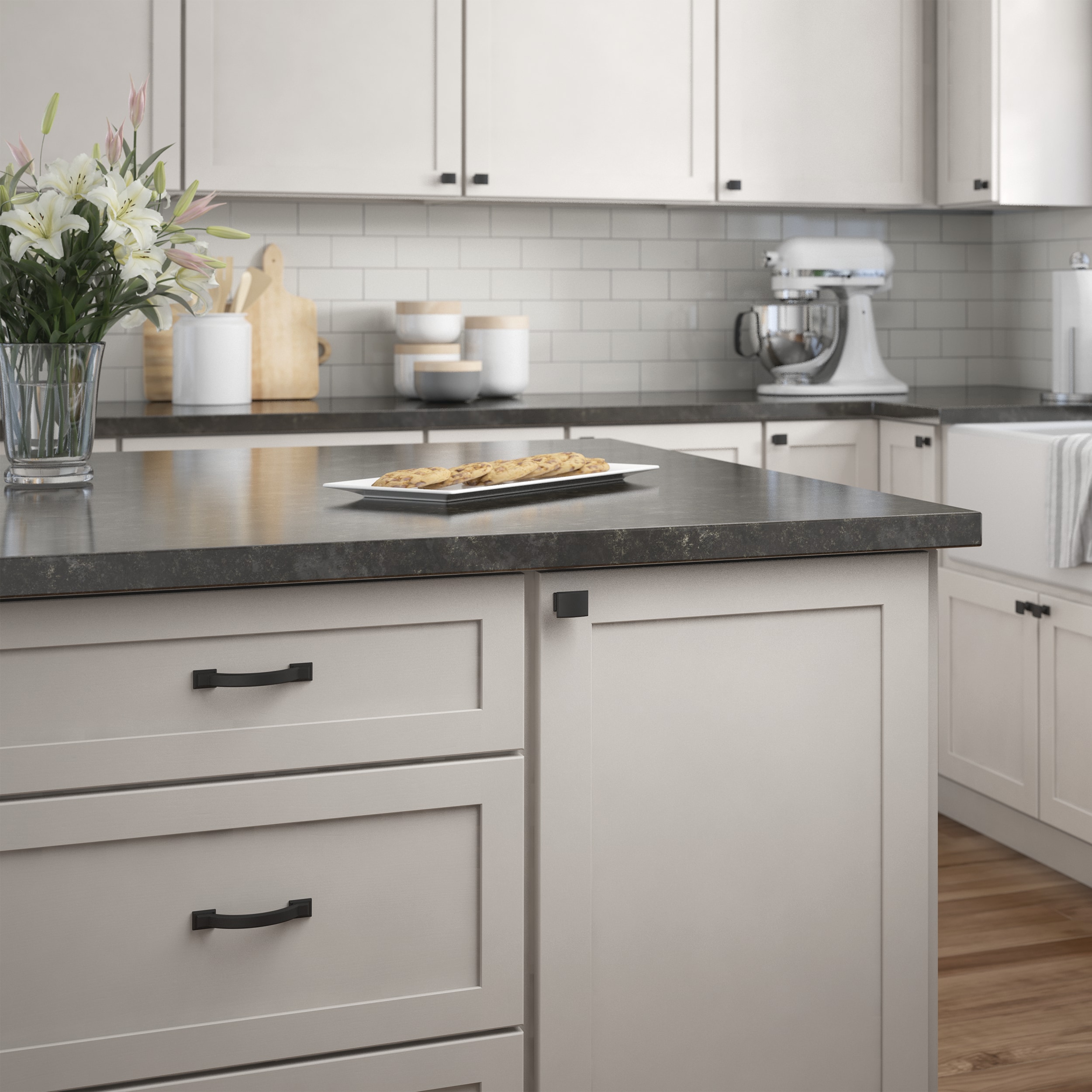 allen + roth P32945W-FB-CP Cabinet-Pulls - View #5