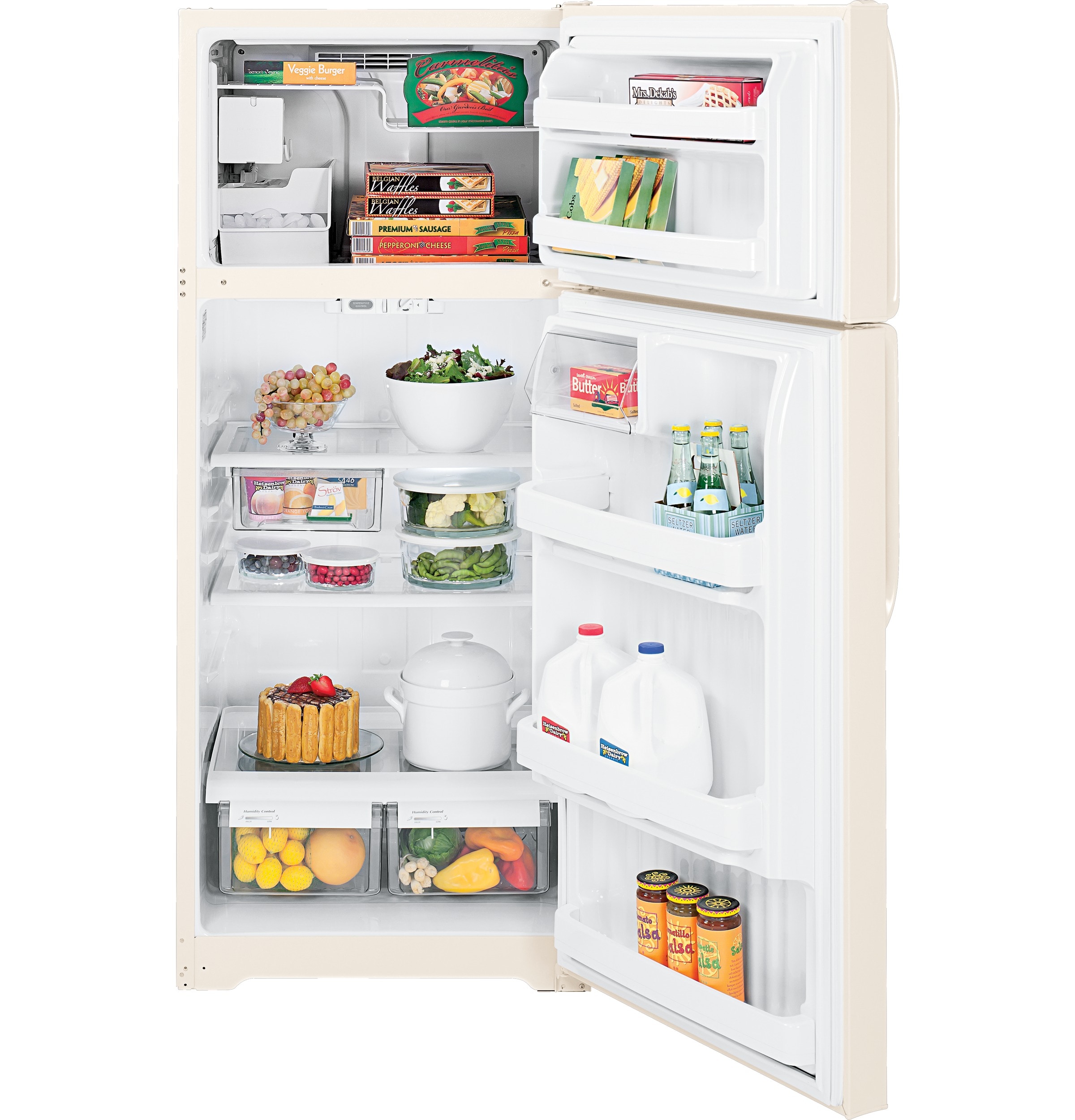 GE GTH18GCDCC Top-Freezer-Refrigerators - View #2