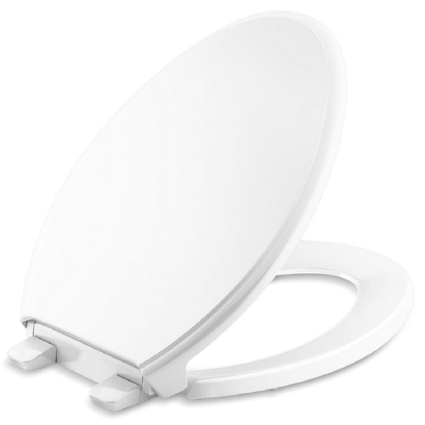 KOHLER Glenbury Readylatch Quiet Close Elongated Toilet Seat In The ...