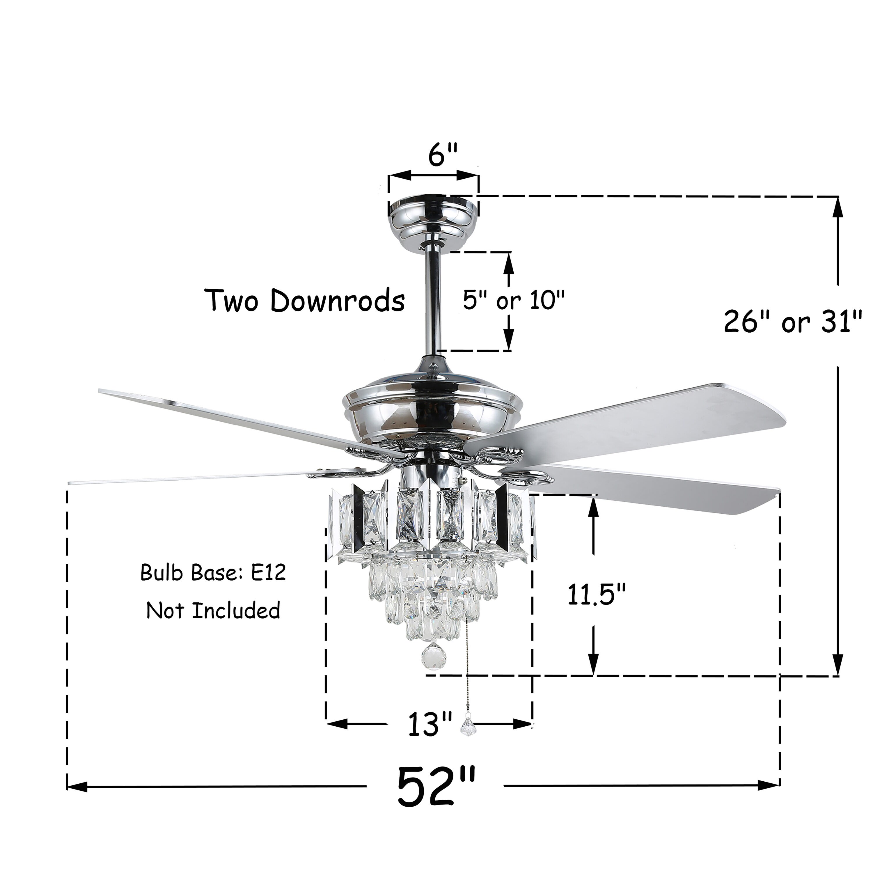 Cusp Barn BD2026-C Ceiling-Fans - View #7