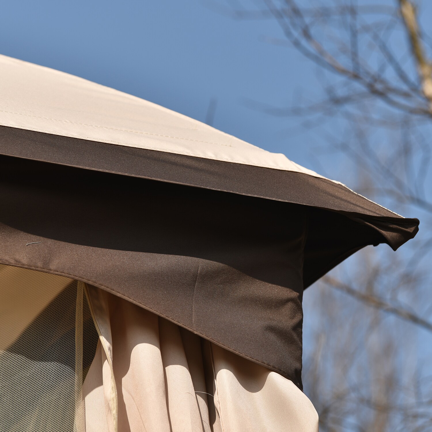 SINOFURN SYA020159BG Wood-Resin-Gazebos - View #8