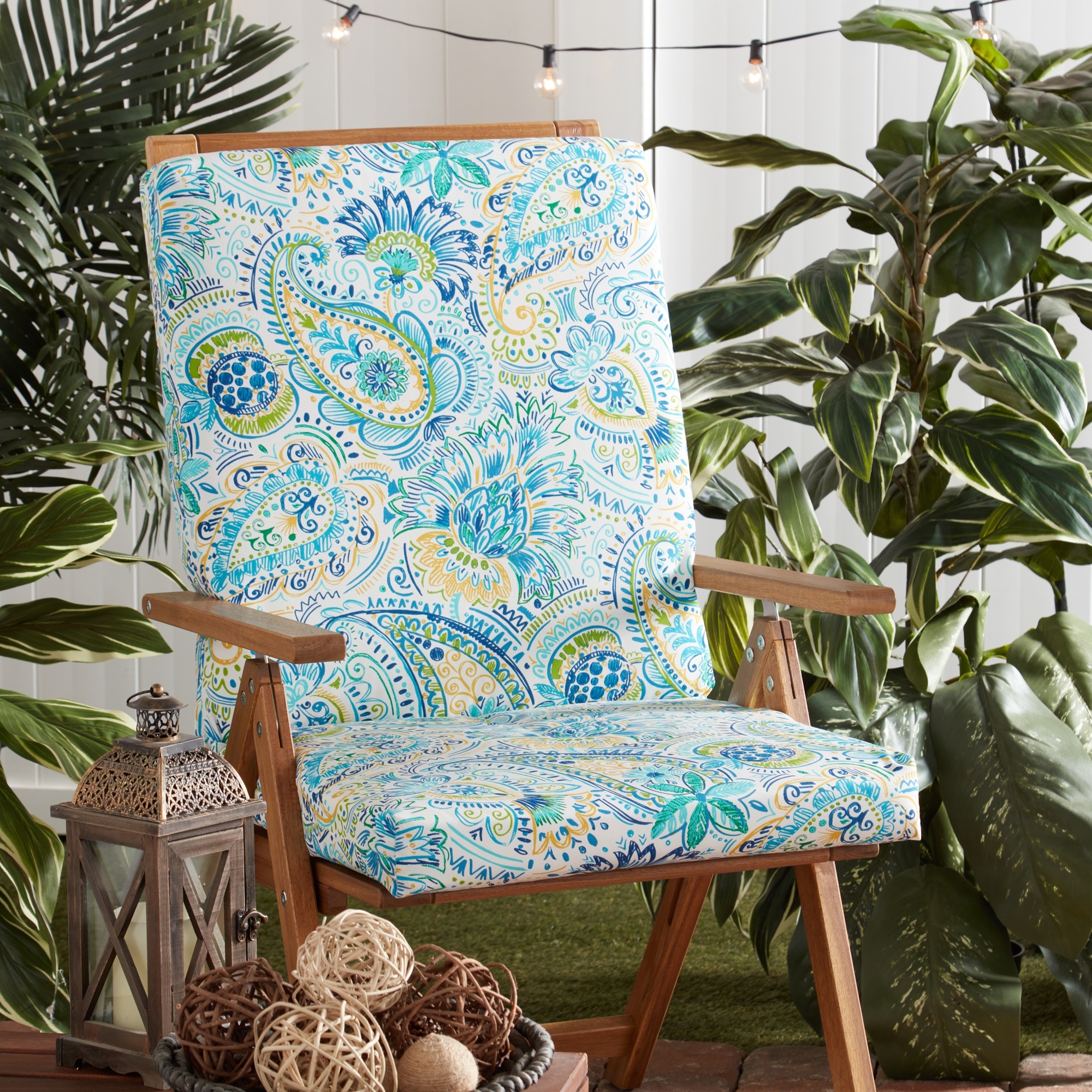 Greendale Home Fashions OP1900-BALTIC Patio-Furniture-Cushions - View #2
