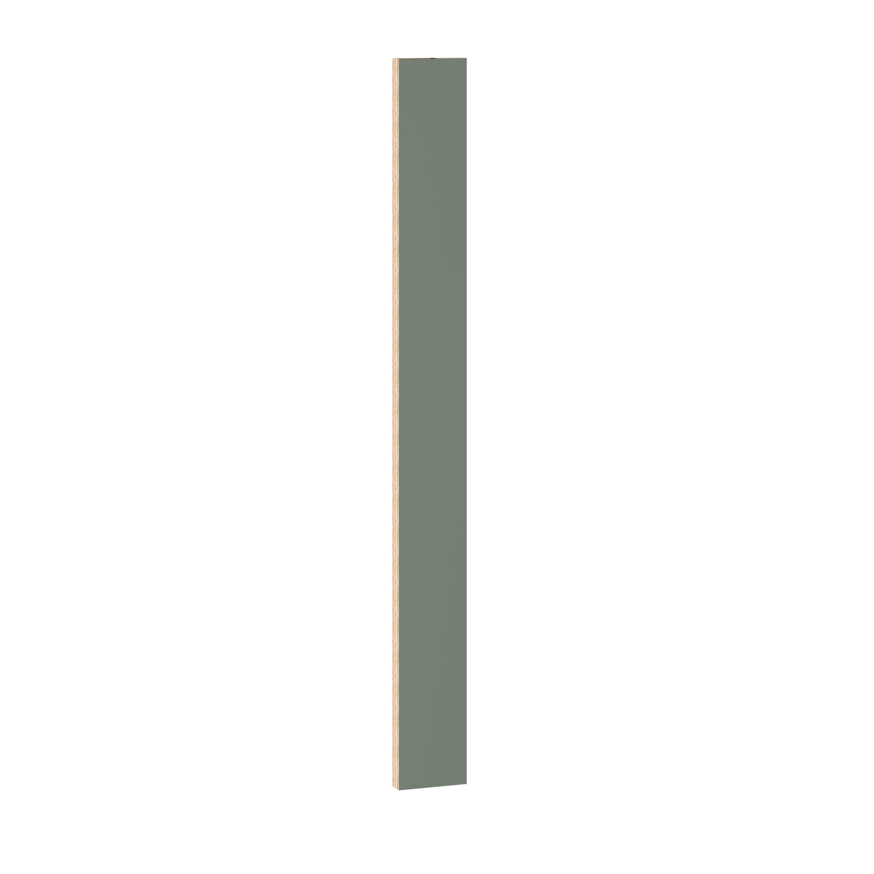 Diamond Express 61H-F330 Cabinet Fill Strip 3-in W x 30-in H x 0.75 D Retreat Green Painted