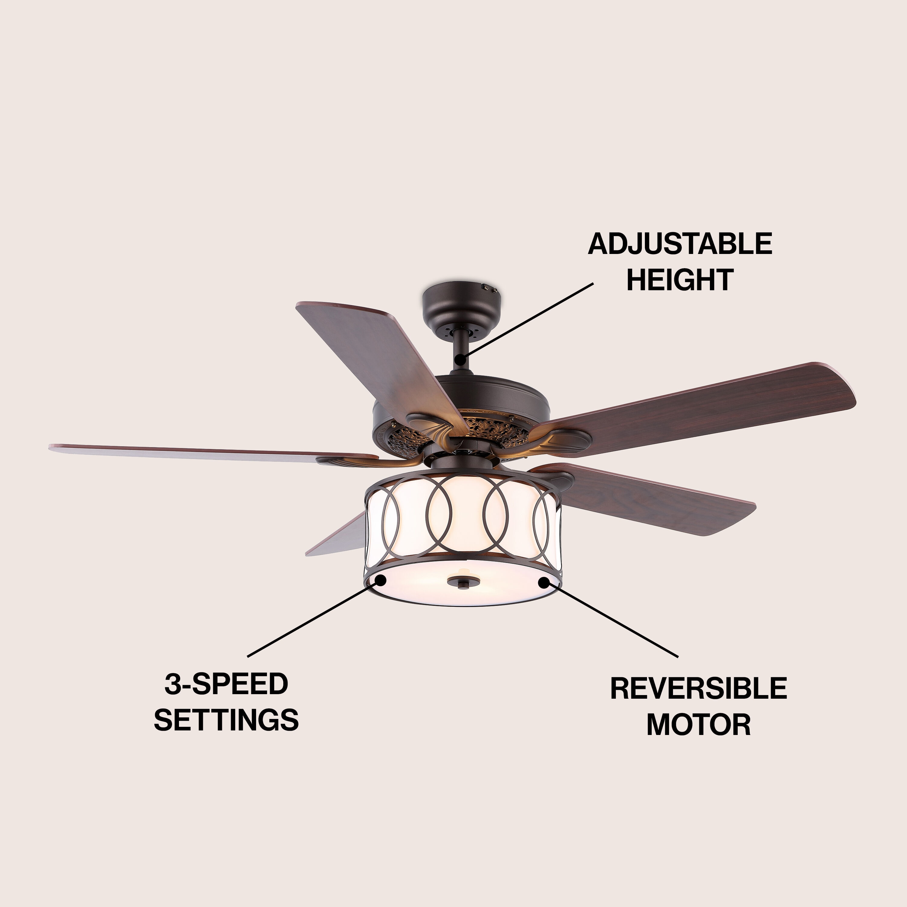 JONATHAN  Y JYL9607B Ceiling-Fans - View #4