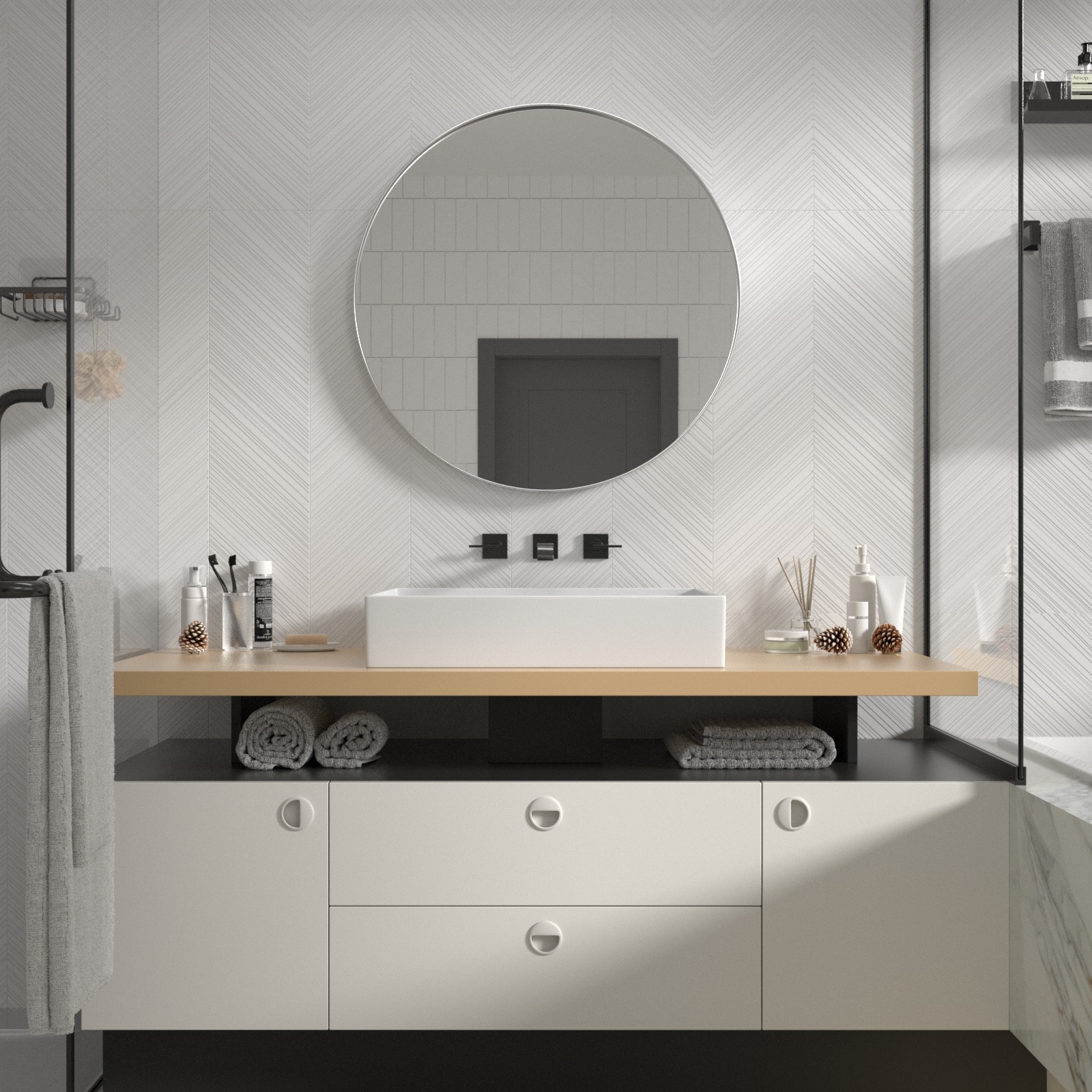 Clavie LS-30301-SCSV Decor-Mirrors - View #4