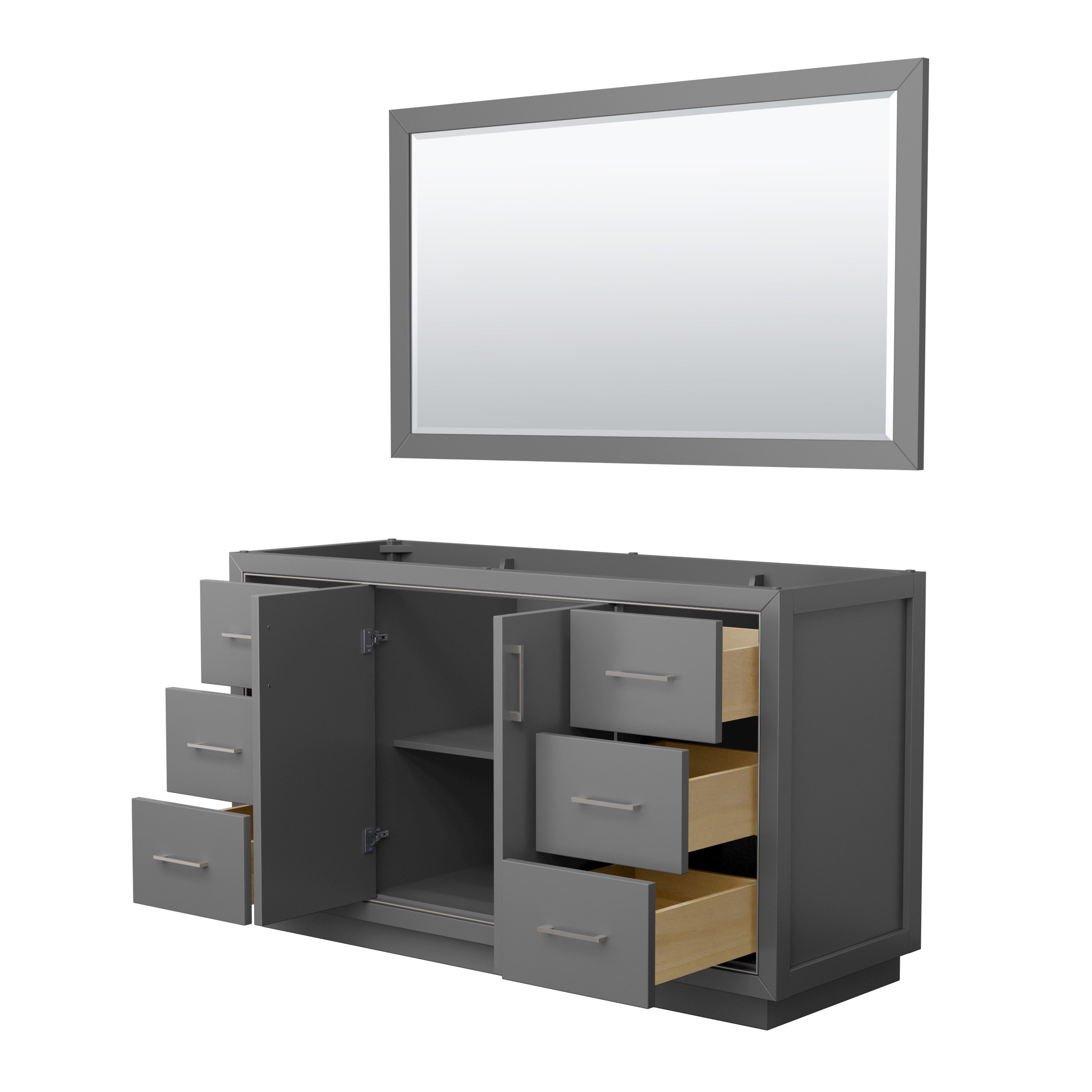 Wyndham Collection WCF111160SKGCXSXXM58 vanities - View #2