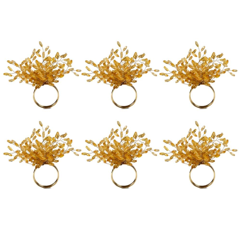 DII CAMZ38210 Gold Napkin Ring(s)