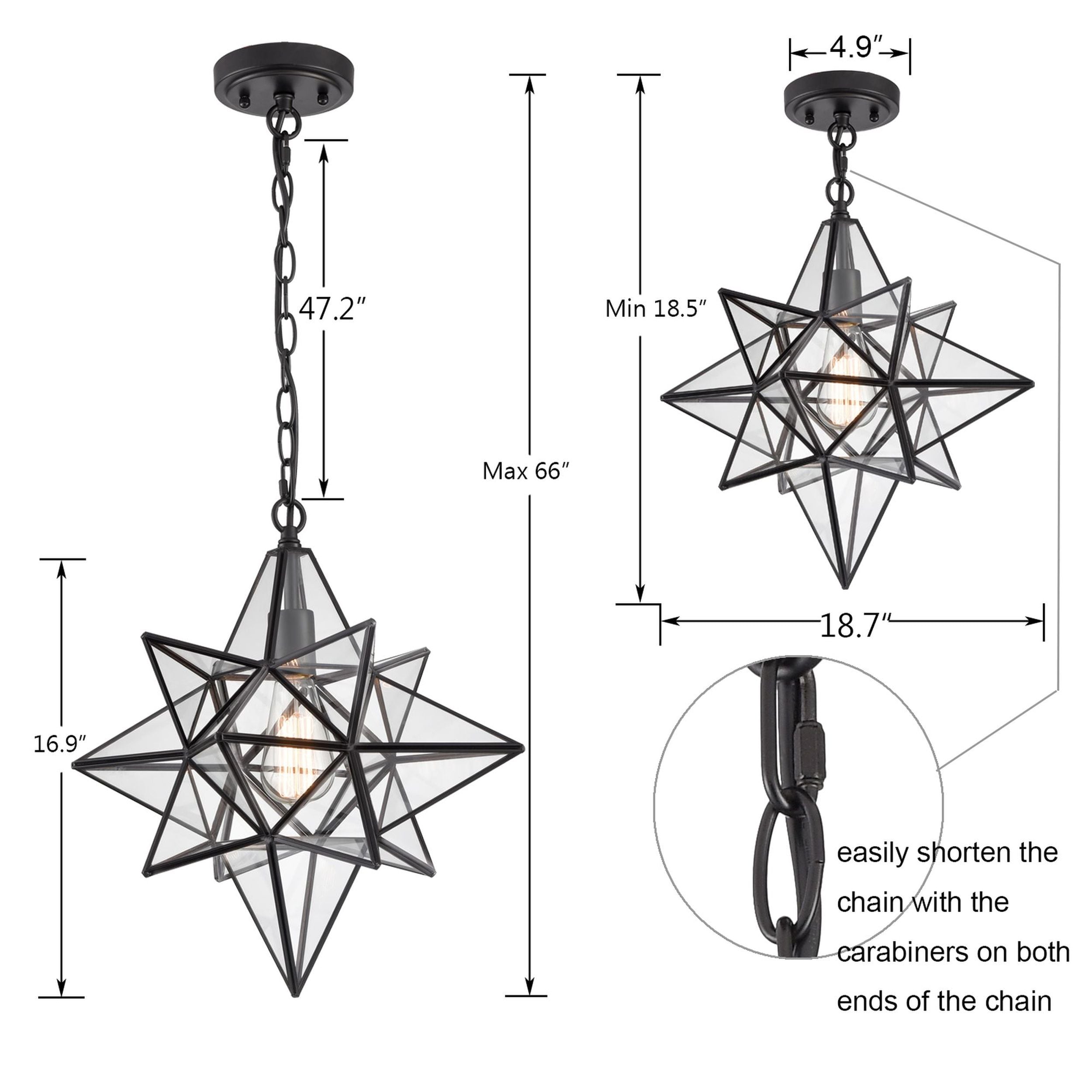 Claxy TJ-B5314DU-20BK-T Pendant-Lights - View #7