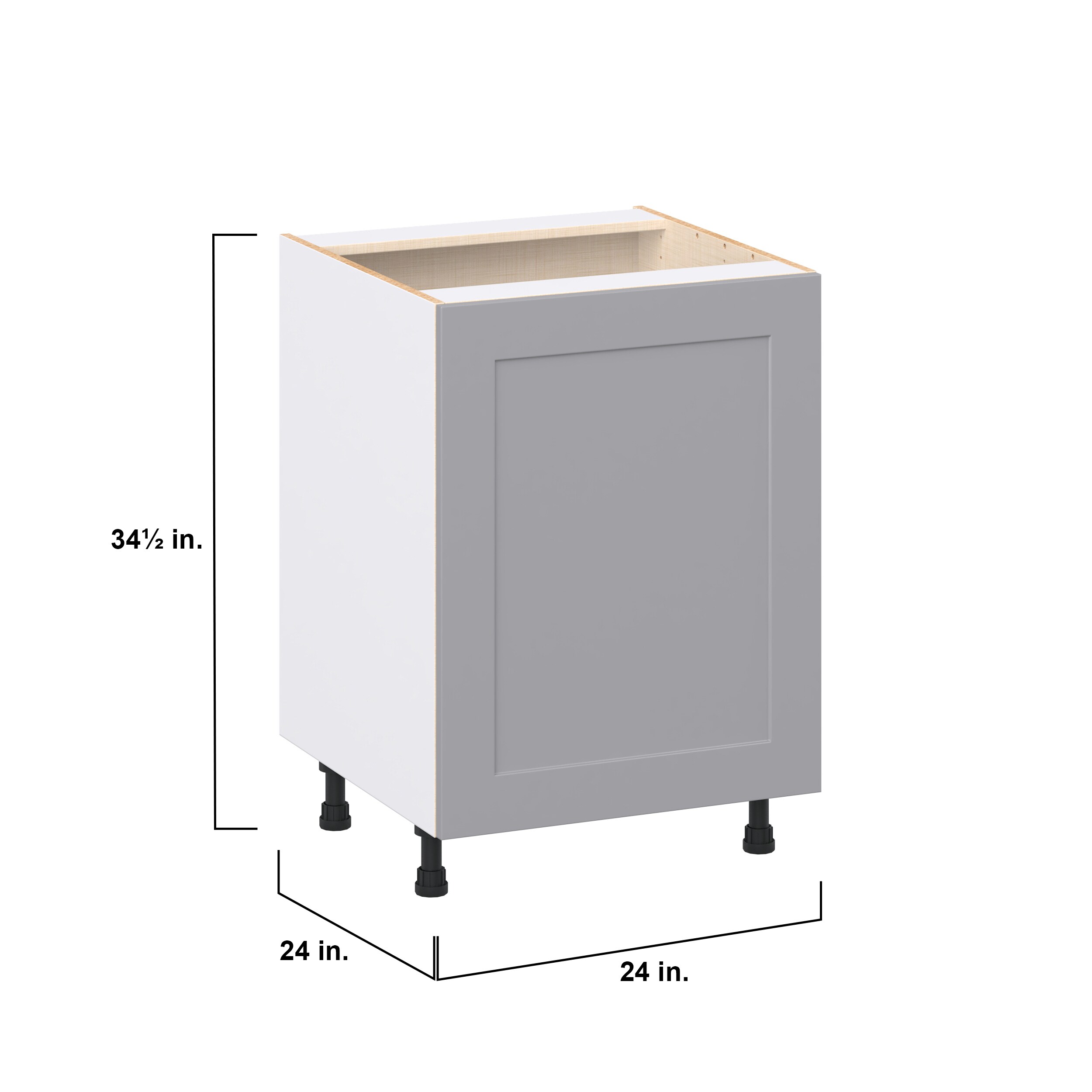 Hugo&Borg DSSB24FH(L/R)-BM Cabinets-Kitchen - View #4