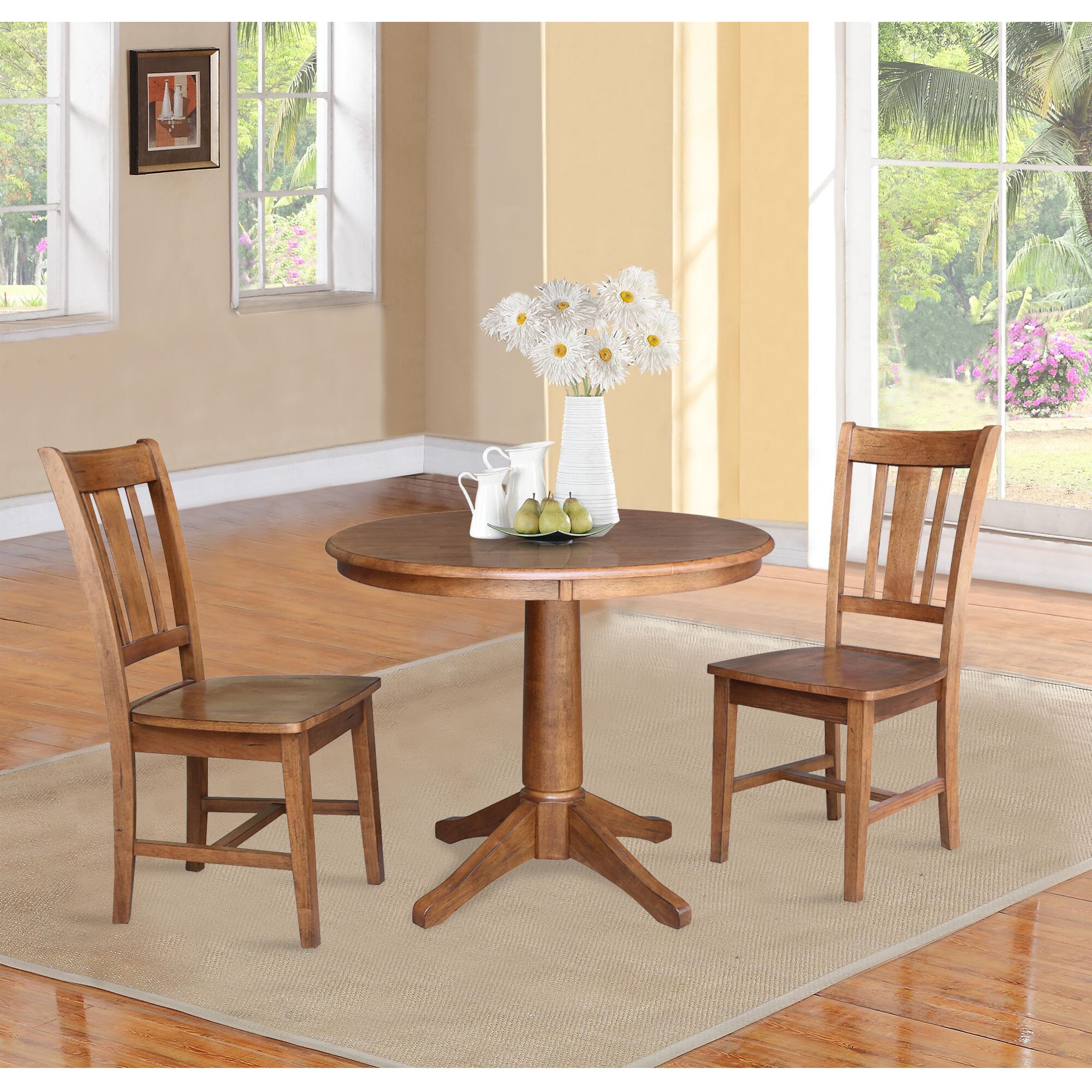 International Concepts K42-36RT-27B-C10-2 Dining-Sets - View #2