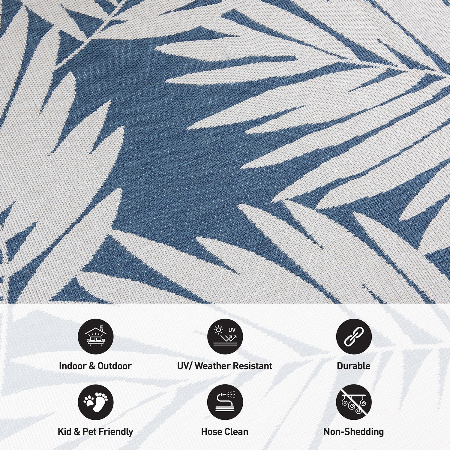 World Rug Gallery 4033BLUE2X7 rugs - View #5