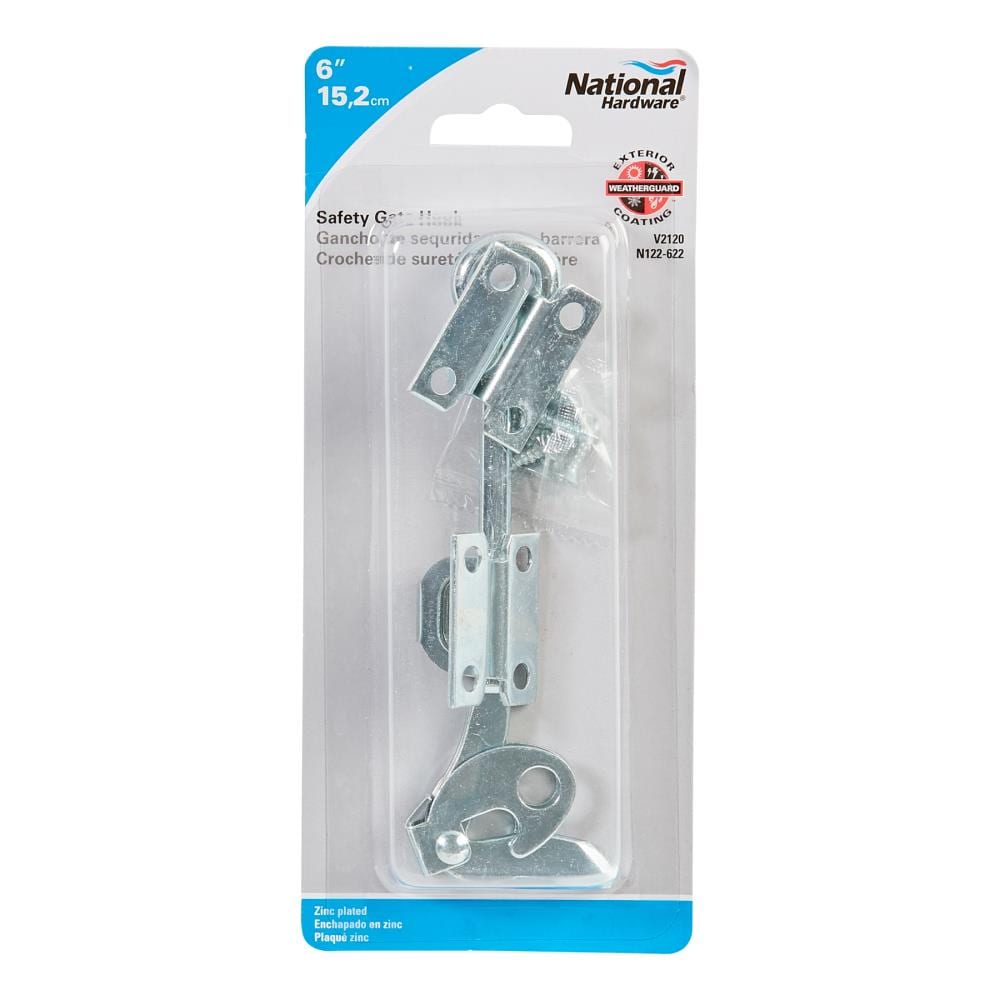 National Hardware 0.875-in Oil Rubbed Bronze Steel Gate Hook and Eye in the  Hooks department at