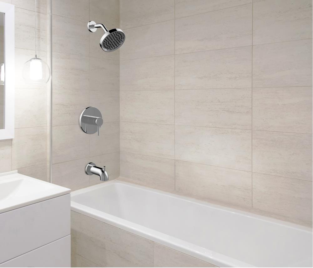 Jacuzzi Duncan 1-Handle Mixer Bathtub Faucet (Valve Included)