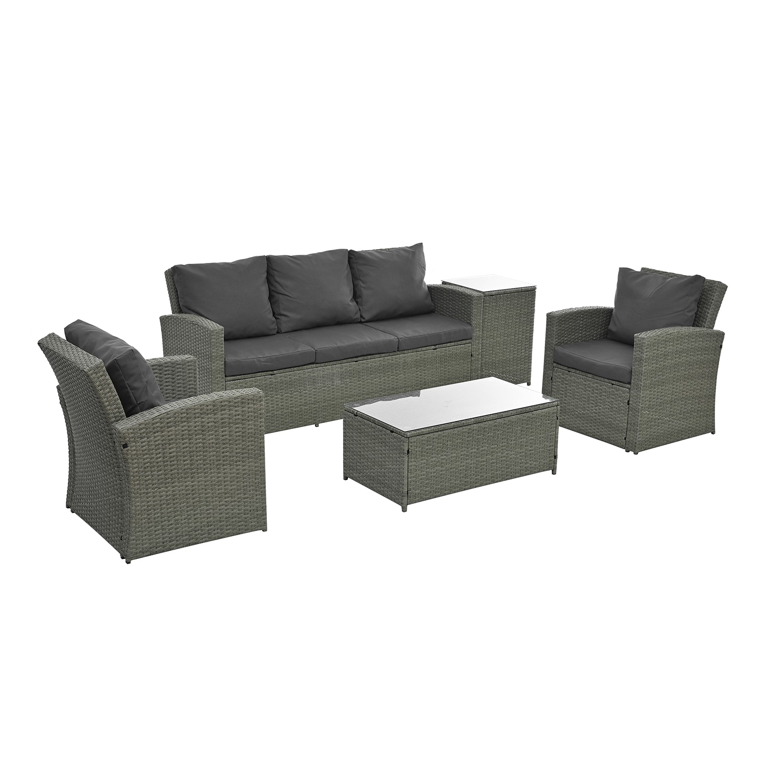 SINOFURN SYB790008GY Patio-Conversation-Sets - View #20