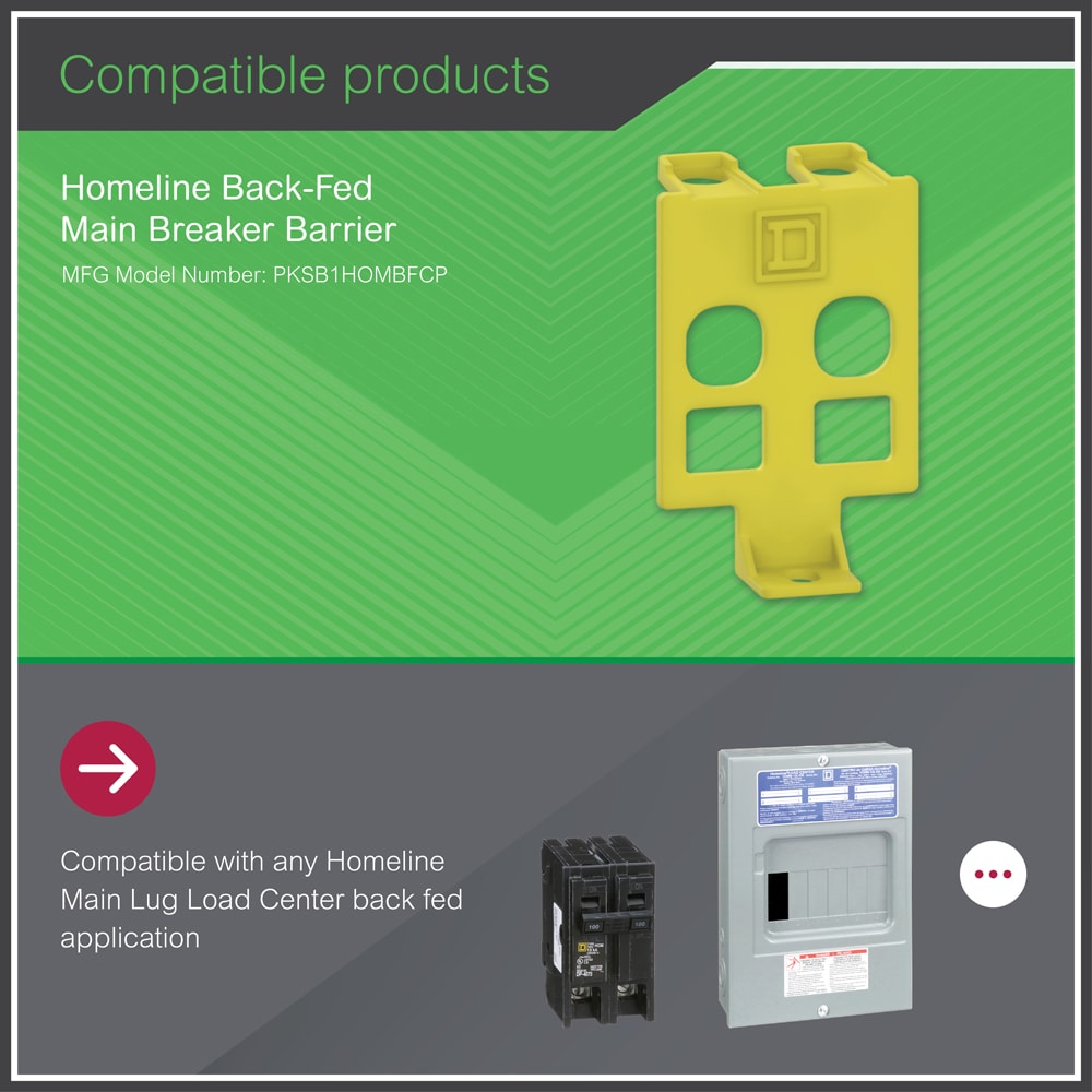 Square D PKSB1HOMBFCP Load-Center-Accessories - View #2