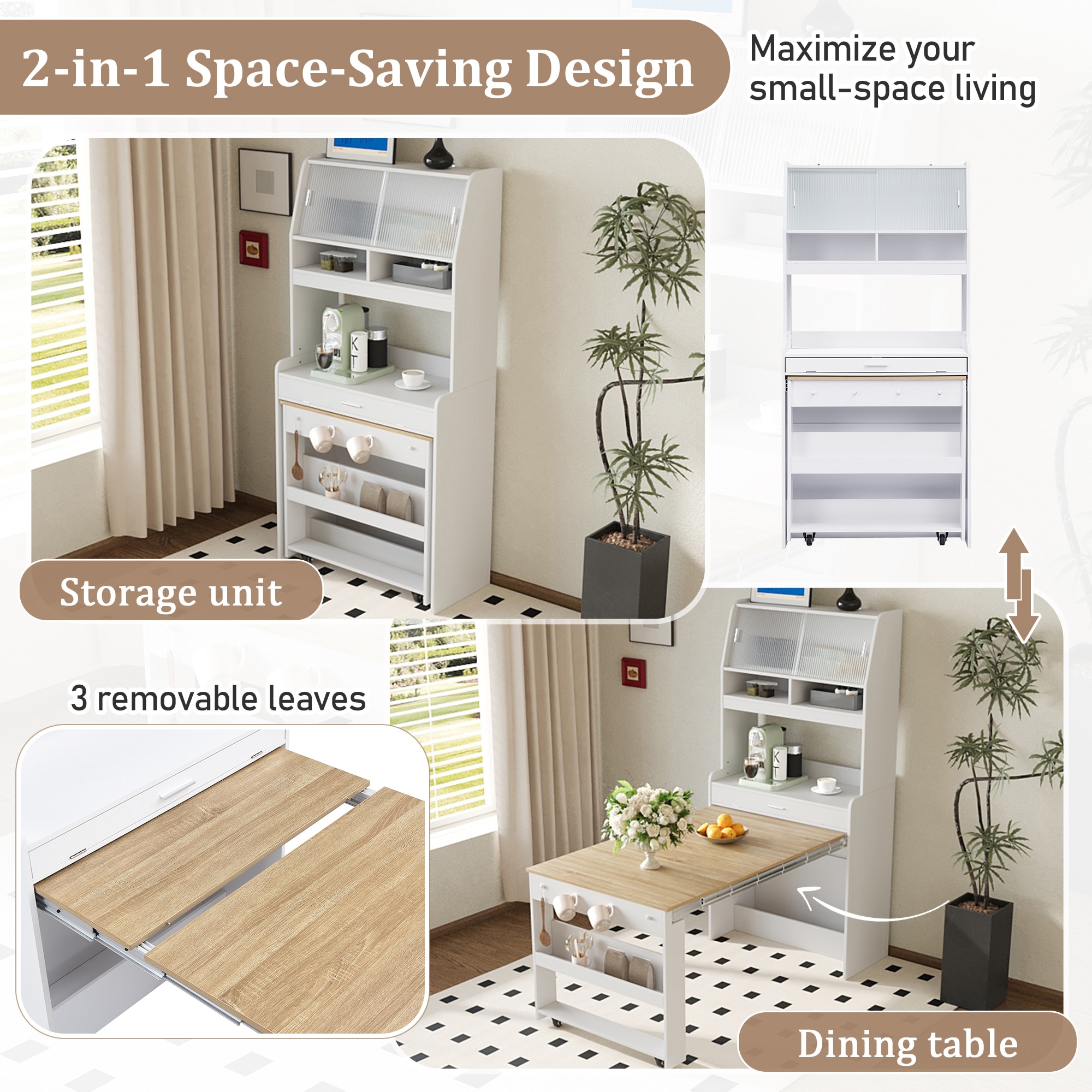 SINOFURN SYA010606WB Dining-Tables - View #16