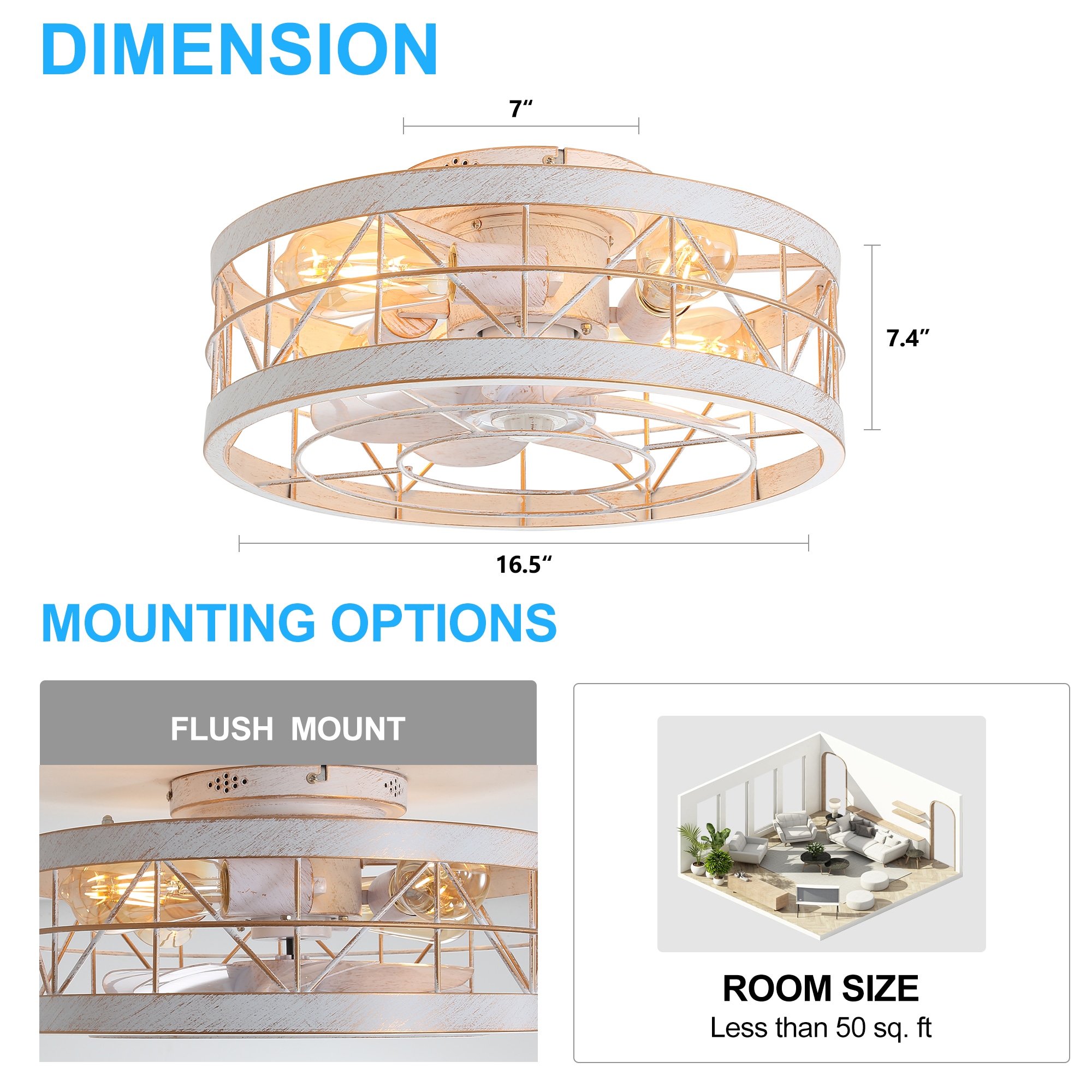 Breezary 35002-WG Ceiling-Fans - View #10