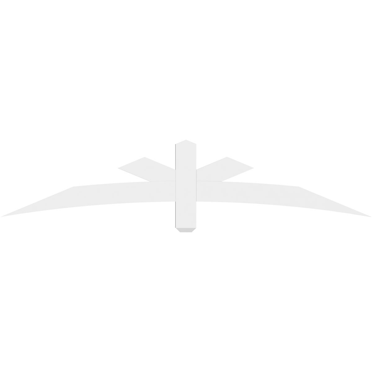 Ekena Millwork GBP072X15X0204ALB00 Exterior-Brackets-Braces - View #2