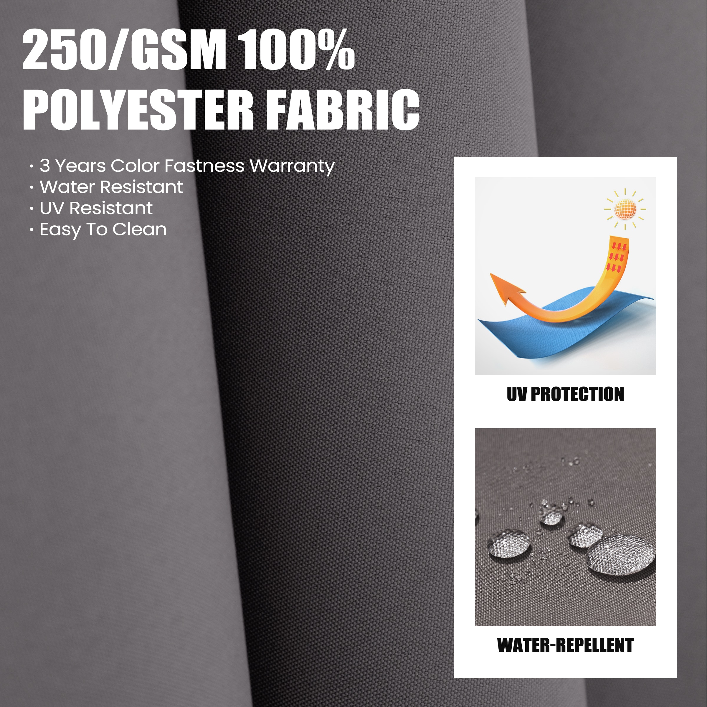 Crestlive Products CL-PU049DGY Umbrellas-2 - View #7