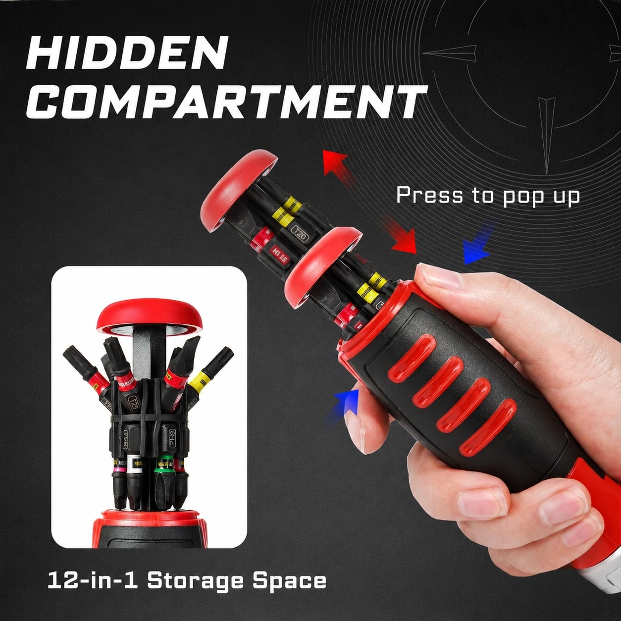 SenQWFa LDC0814Q173 Screwdrivers-Individual - View #3