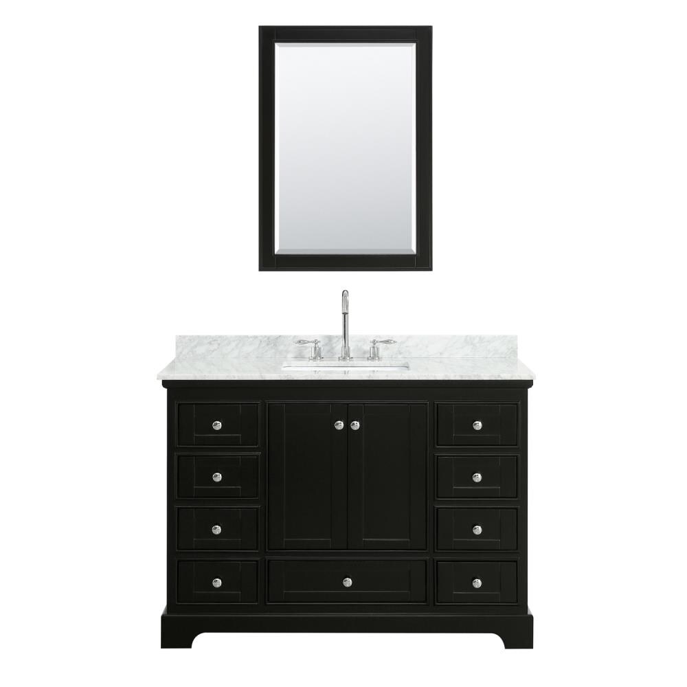 Wyndham Collection WCS202048SDECMUNSMED Bath-Vanity-Combo - View #3