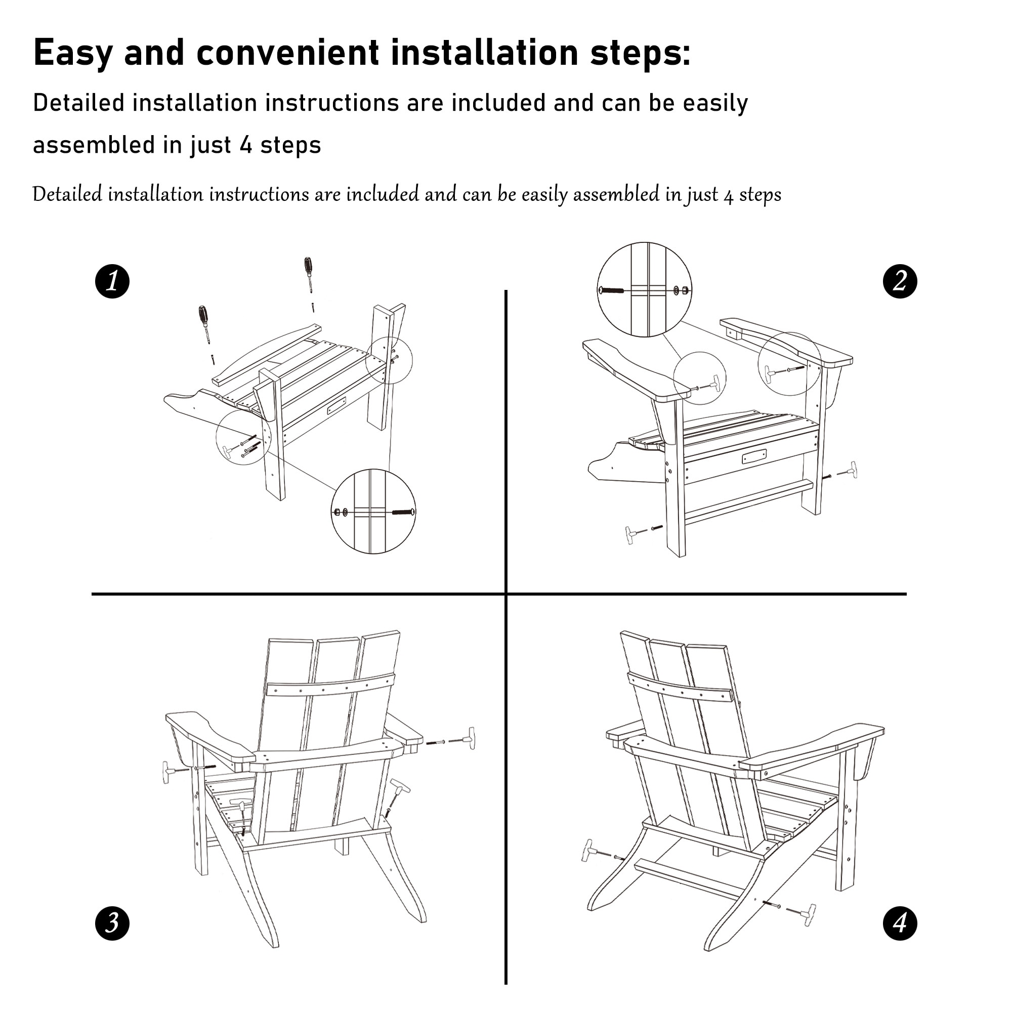 CASAINC CA8103RC Patio-Chairs - View #14