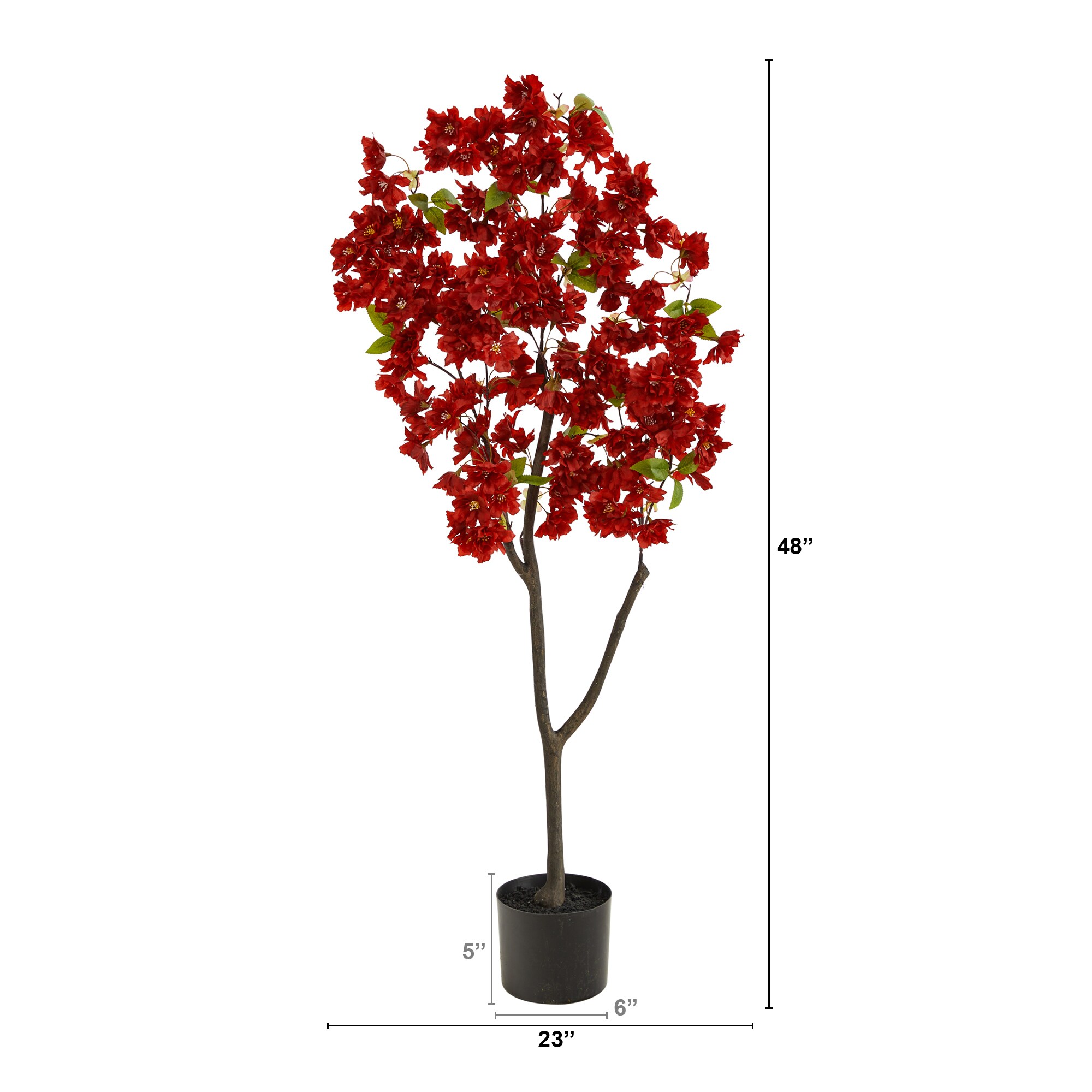 Nearly Natural T2721-RD Artificial-Plants-Trees - View #2